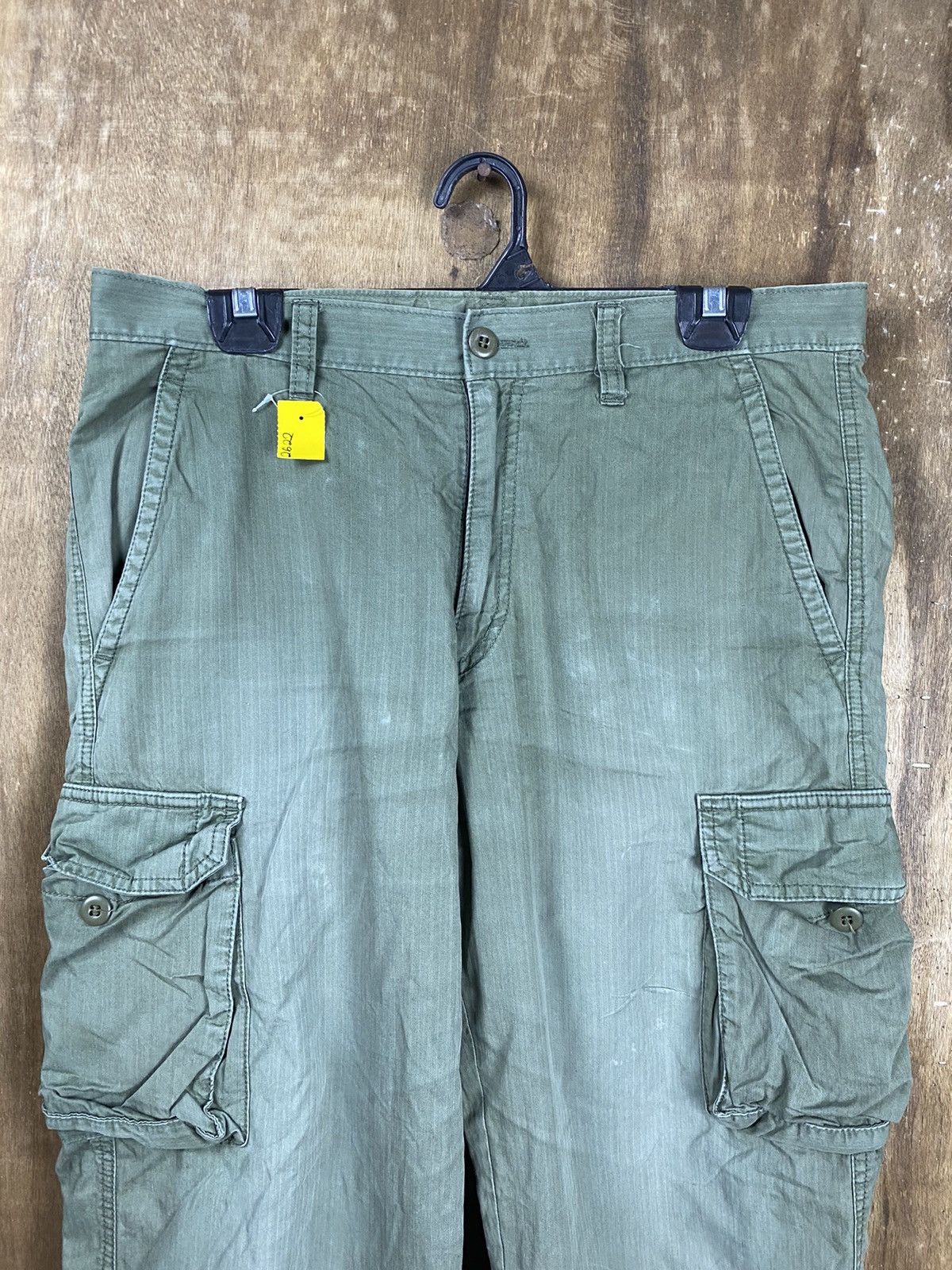 Faded Glory DLL Uniqlo Japan streetwear faded Cargo Pants #2622 Size US 34 / EU 50 - 2 Thumbnail