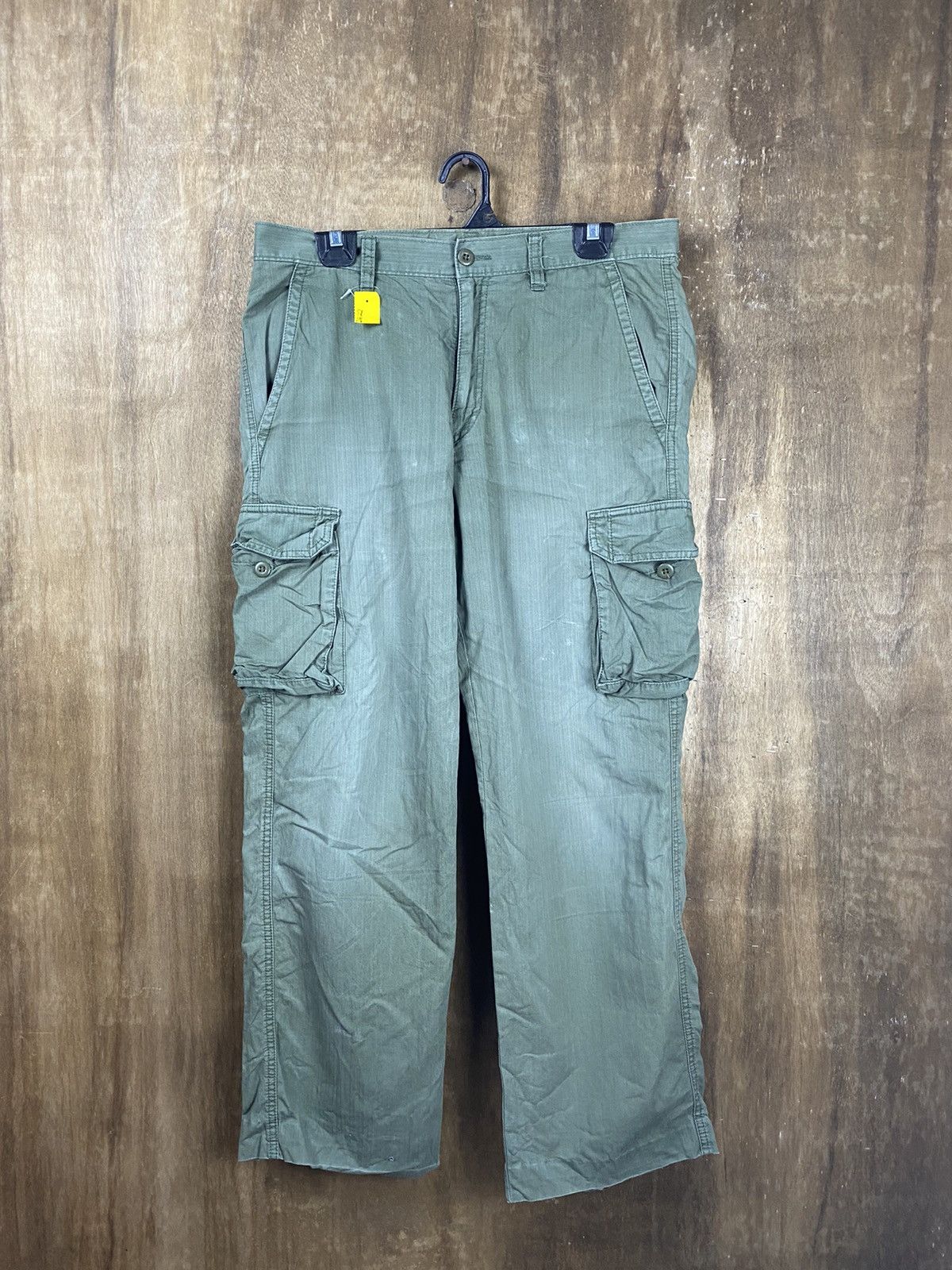 Faded Glory DLL Uniqlo Japan streetwear faded Cargo Pants #2622 Size US 34 / EU 50 - 1 Thumbnail