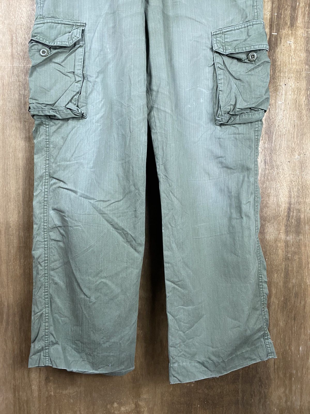 Faded Glory DLL Uniqlo Japan streetwear faded Cargo Pants #2622 Size US 34 / EU 50 - 3 Thumbnail