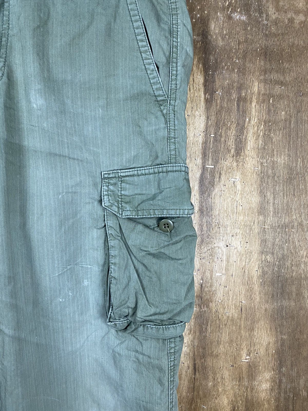 Faded Glory DLL Uniqlo Japan streetwear faded Cargo Pants #2622 Size US 34 / EU 50 - 7 Thumbnail