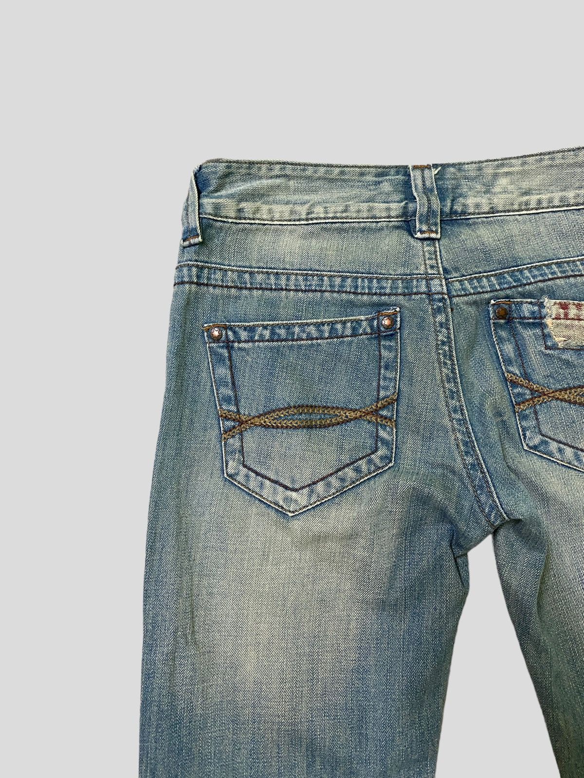 Hysteric Glamour × Japanese Brand × Vintage Flared Vintage Shane Jeans Low Rise Boot Cut Denim Size US 29 - 13 Thumbnail