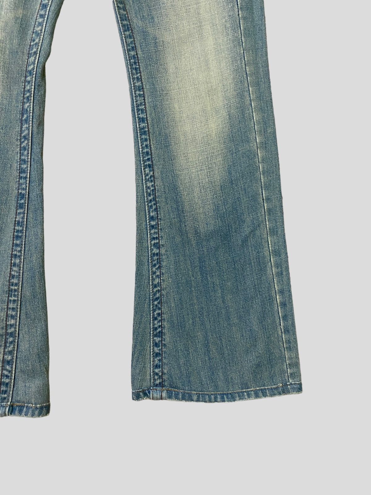 Hysteric Glamour × Japanese Brand × Vintage Flared Vintage Shane Jeans Low Rise Boot Cut Denim Size US 29 - 10 Thumbnail