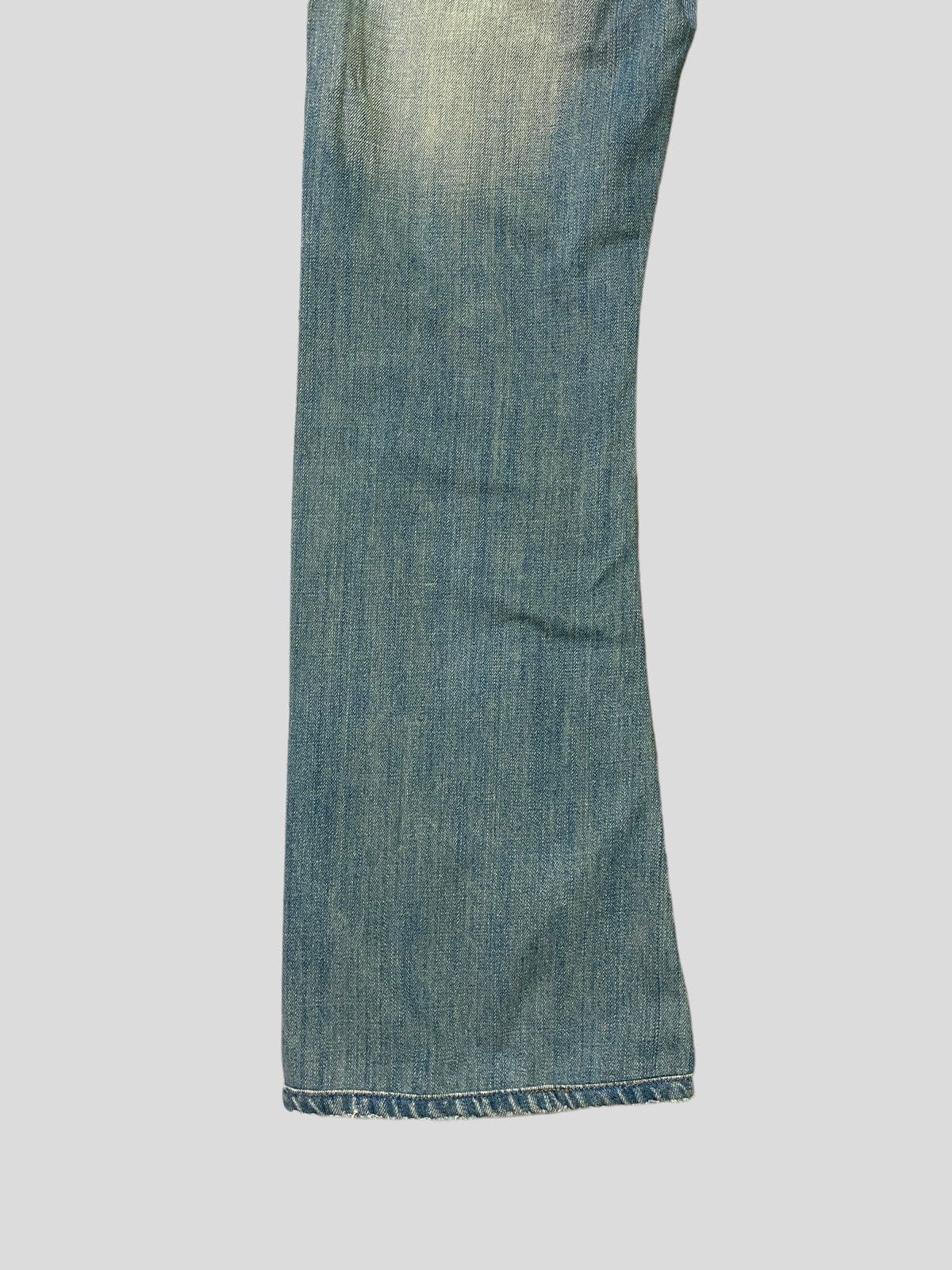 Hysteric Glamour × Japanese Brand × Vintage Flared Vintage Shane Jeans Low Rise Boot Cut Denim Size US 29 - 15 Thumbnail