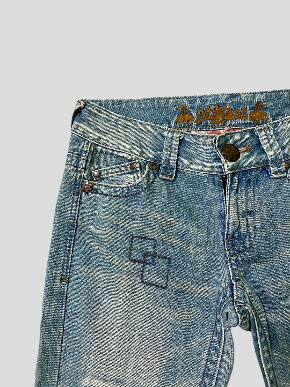 Hysteric Glamour × Japanese Brand × Vintage Flared Vintage Shane Jeans Low Rise Boot Cut Denim Size US 29 - 6 Thumbnail