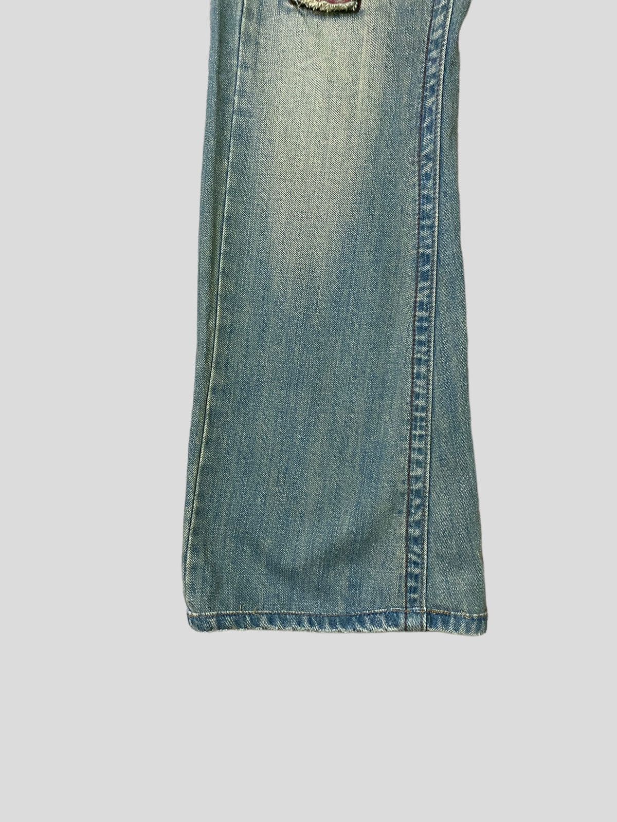 Hysteric Glamour × Japanese Brand × Vintage Flared Vintage Shane Jeans Low Rise Boot Cut Denim Size US 29 - 11 Thumbnail