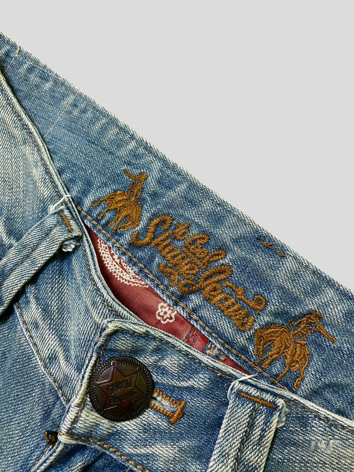 Hysteric Glamour × Japanese Brand × Vintage Flared Vintage Shane Jeans Low Rise Boot Cut Denim Size US 29 - 12 Thumbnail