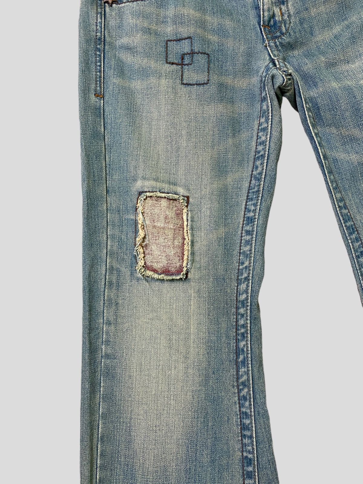 Hysteric Glamour × Japanese Brand × Vintage Flared Vintage Shane Jeans Low Rise Boot Cut Denim Size US 29 - 9 Thumbnail