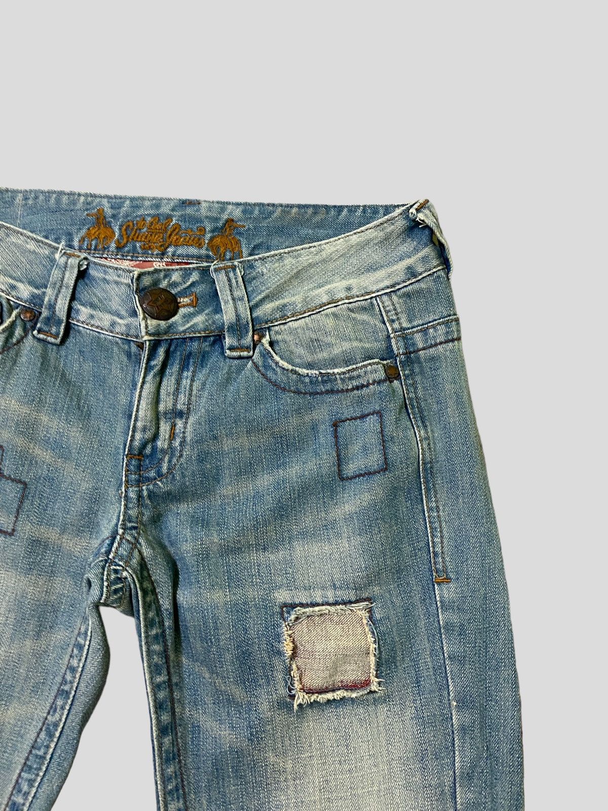 Hysteric Glamour × Japanese Brand × Vintage Flared Vintage Shane Jeans Low Rise Boot Cut Denim Size US 29 - 7 Thumbnail