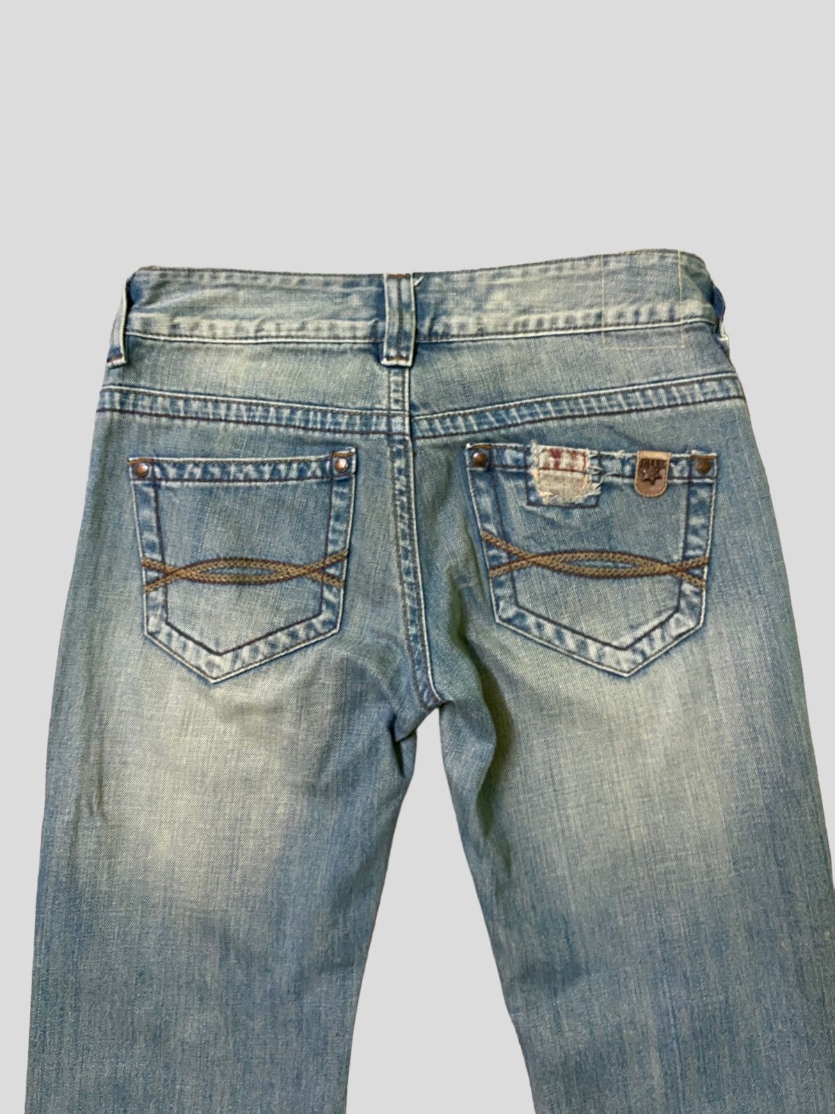 Hysteric Glamour × Japanese Brand × Vintage Flared Vintage Shane Jeans Low Rise Boot Cut Denim Size US 29 - 4 Thumbnail