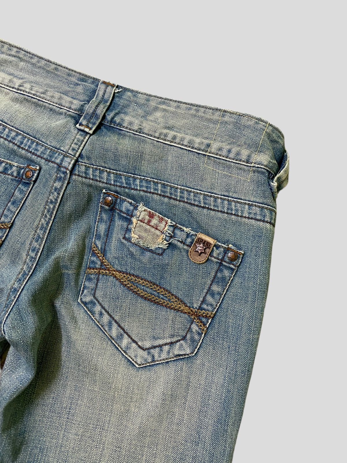 Hysteric Glamour × Japanese Brand × Vintage Flared Vintage Shane Jeans Low Rise Boot Cut Denim Size US 29 - 14 Thumbnail