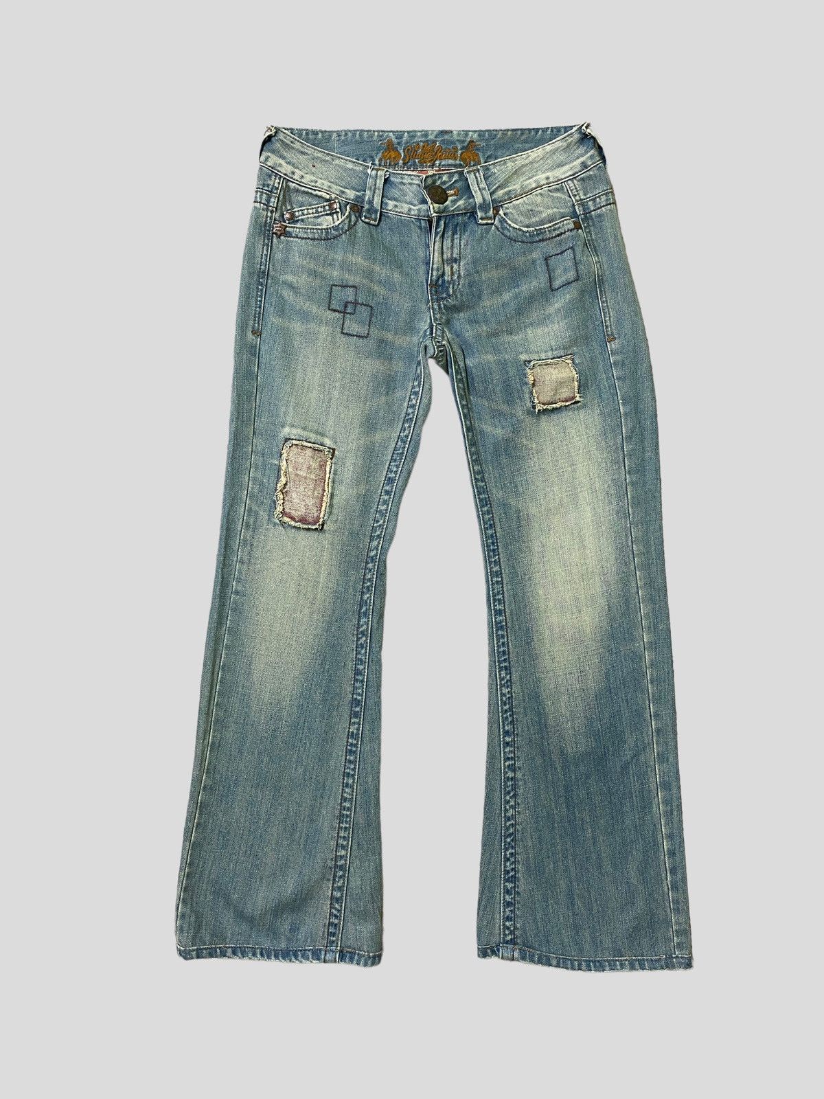 Hysteric Glamour × Japanese Brand × Vintage Flared Vintage Shane Jeans Low Rise Boot Cut Denim Size US 29 - 2 Thumbnail
