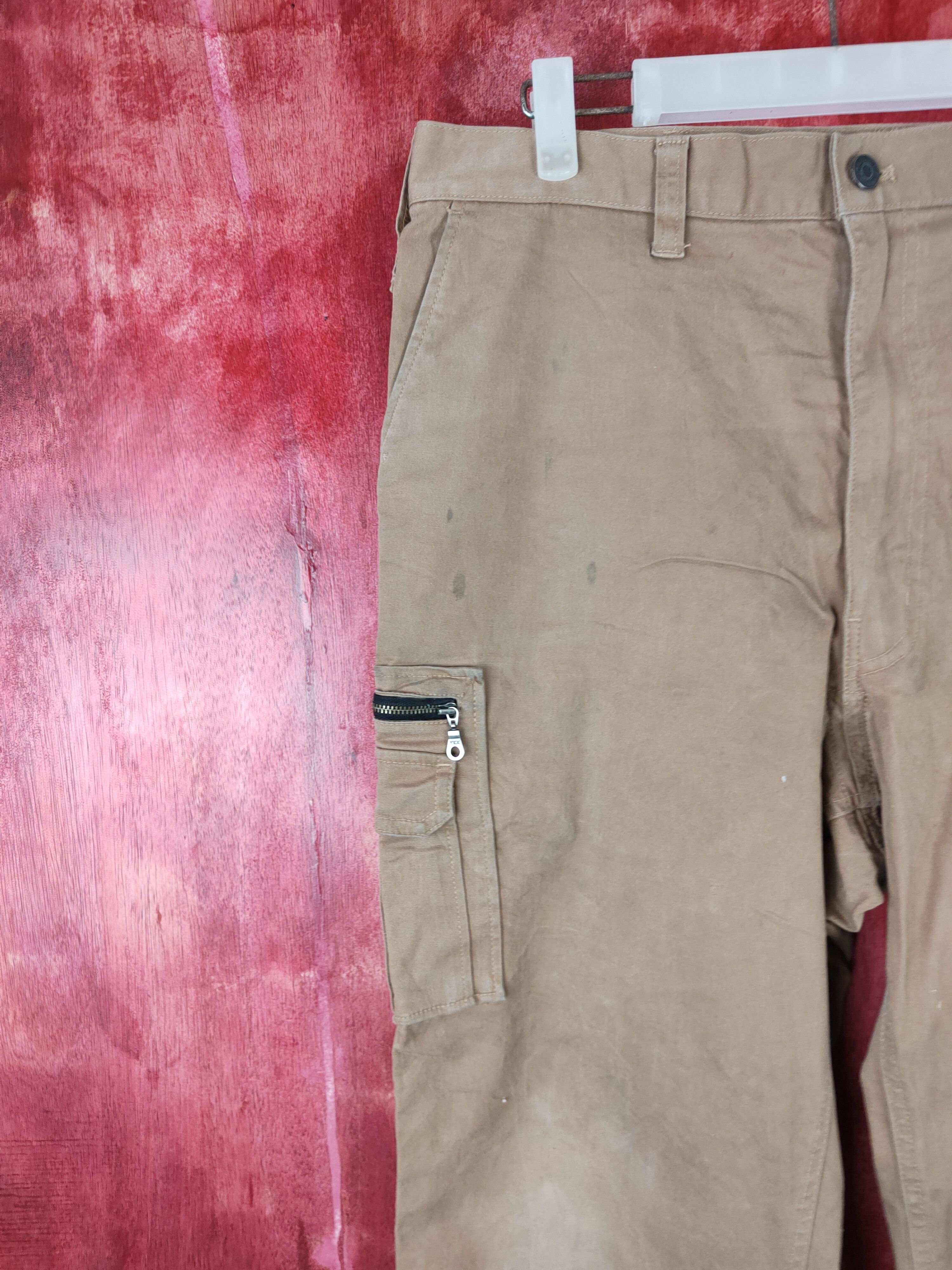 Grailed × Japanese Brand F Work Brown Multi Pocket Tactical Cargo Pants #S524 Size US 35 - 3 Thumbnail