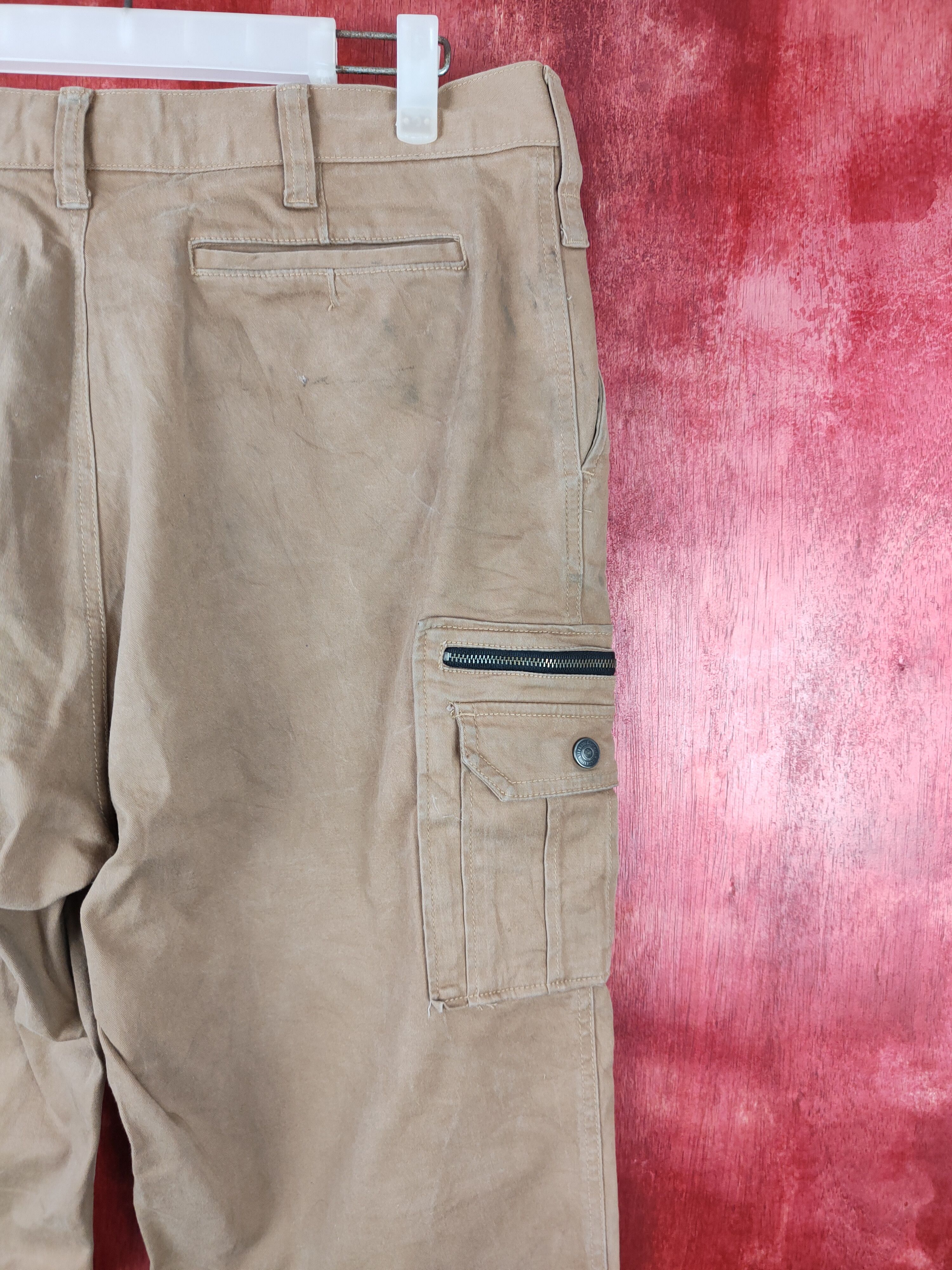 Grailed × Japanese Brand F Work Brown Multi Pocket Tactical Cargo Pants #S524 Size US 35 - 10 Thumbnail