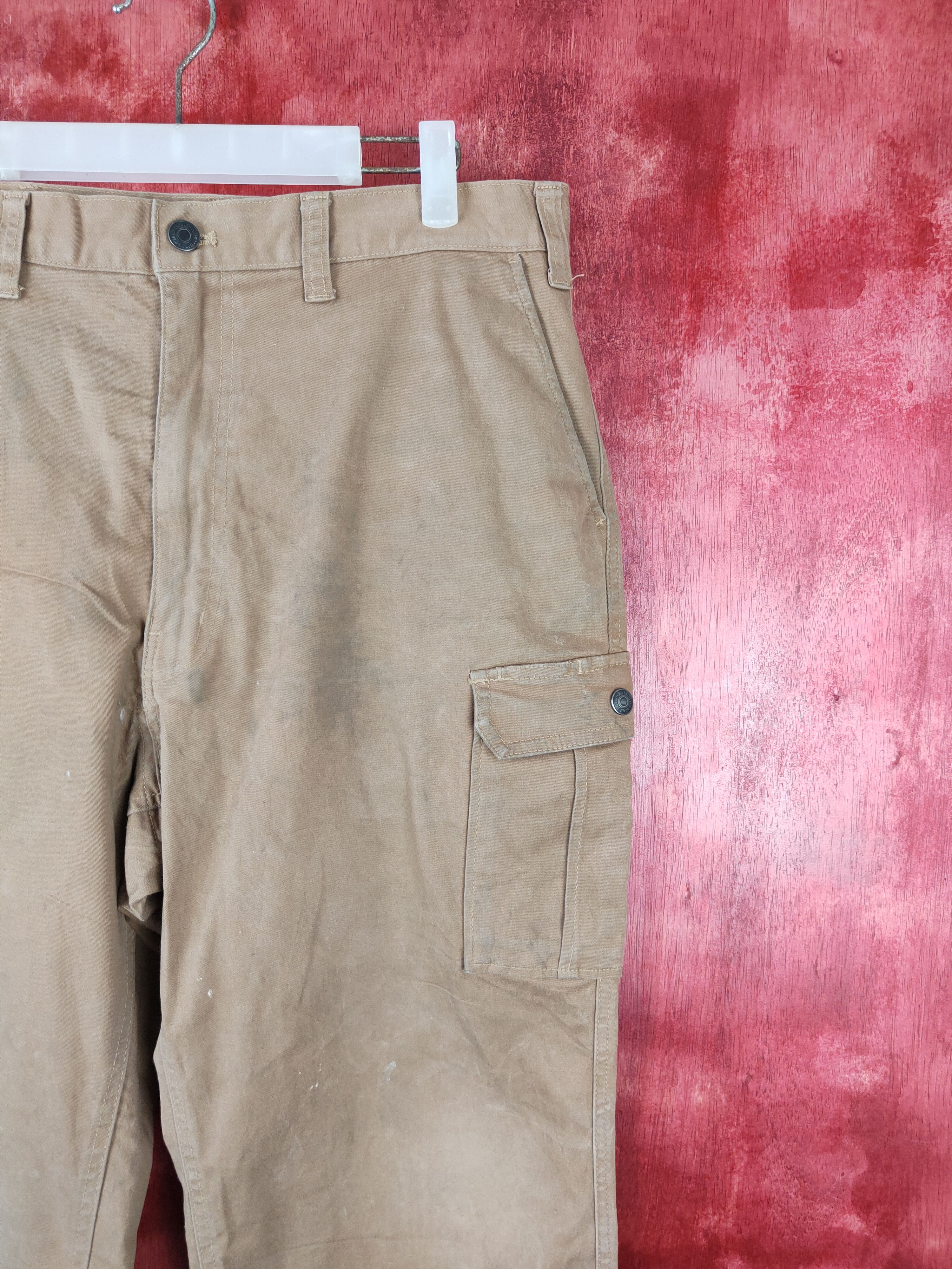 Grailed × Japanese Brand F Work Brown Multi Pocket Tactical Cargo Pants #S524 Size US 35 - 5 Thumbnail