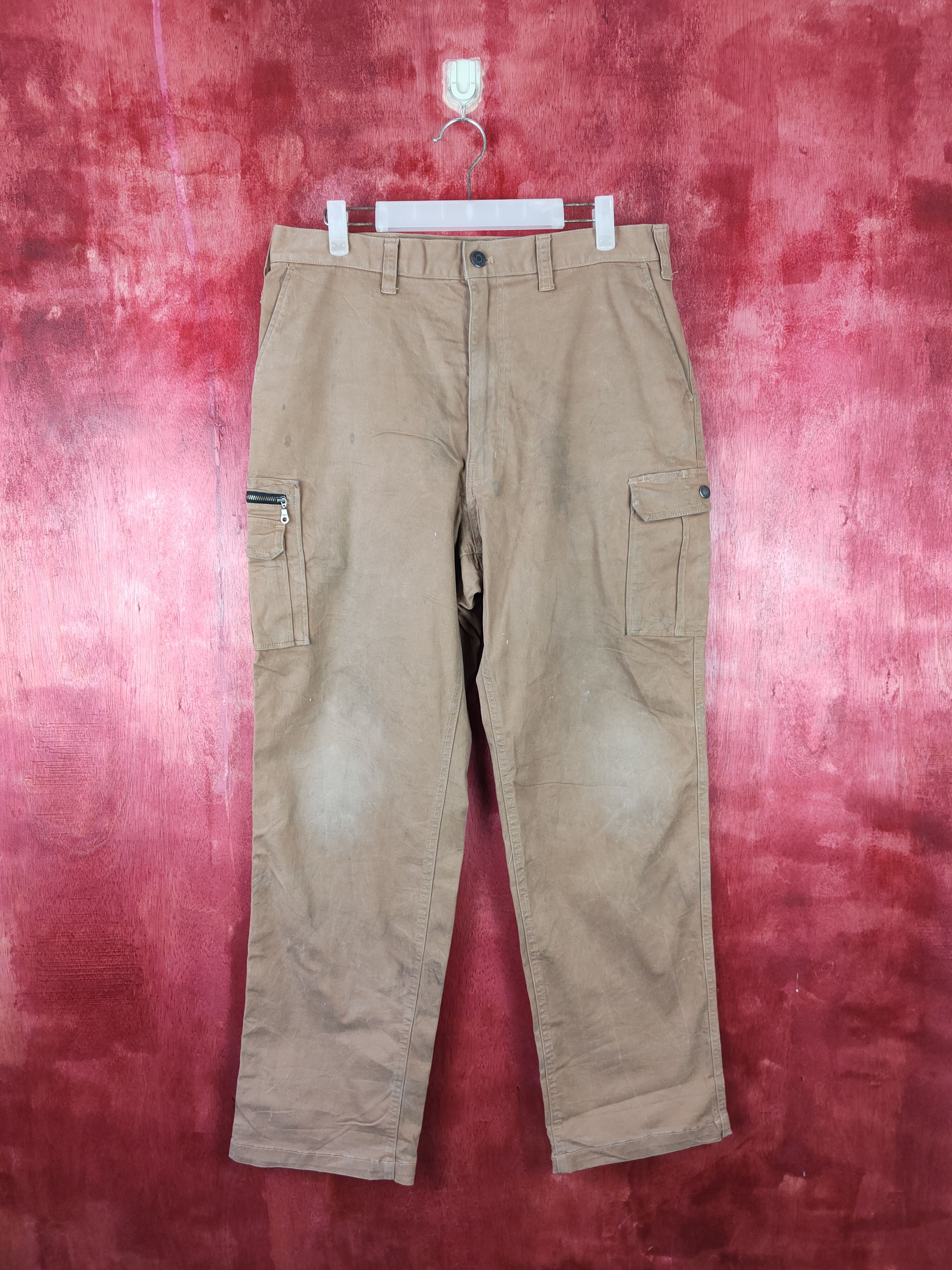 Grailed × Japanese Brand F Work Brown Multi Pocket Tactical Cargo Pants #S524 Size US 35 - 1 Thumbnail