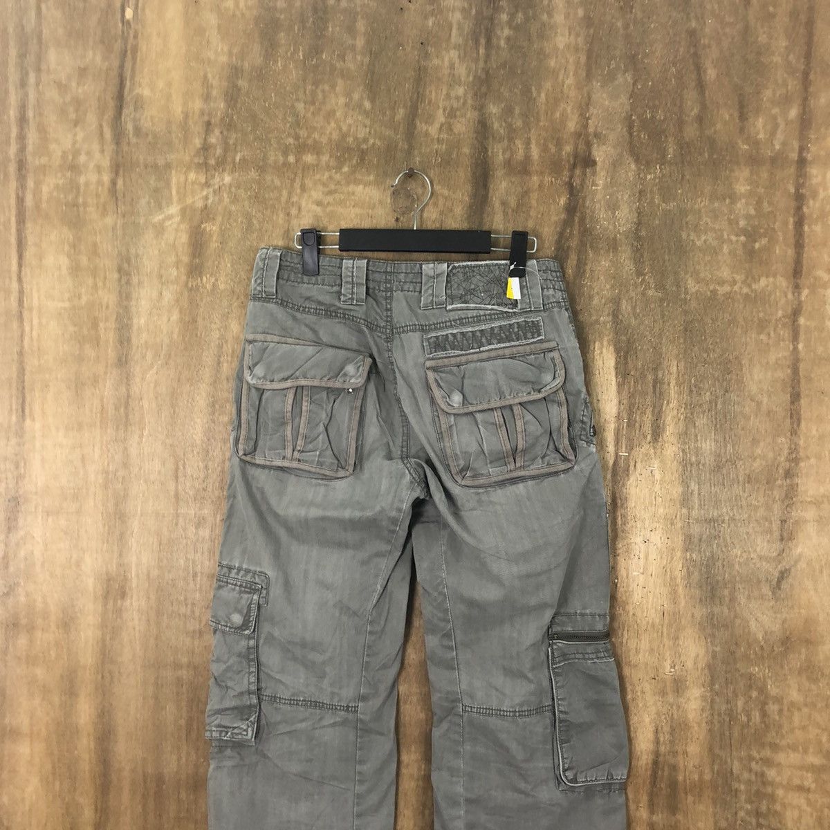 Grailed DL Clride Grey faded Multipocket Cargo pants #6282 Size US 28 / EU 44 - 9 Thumbnail