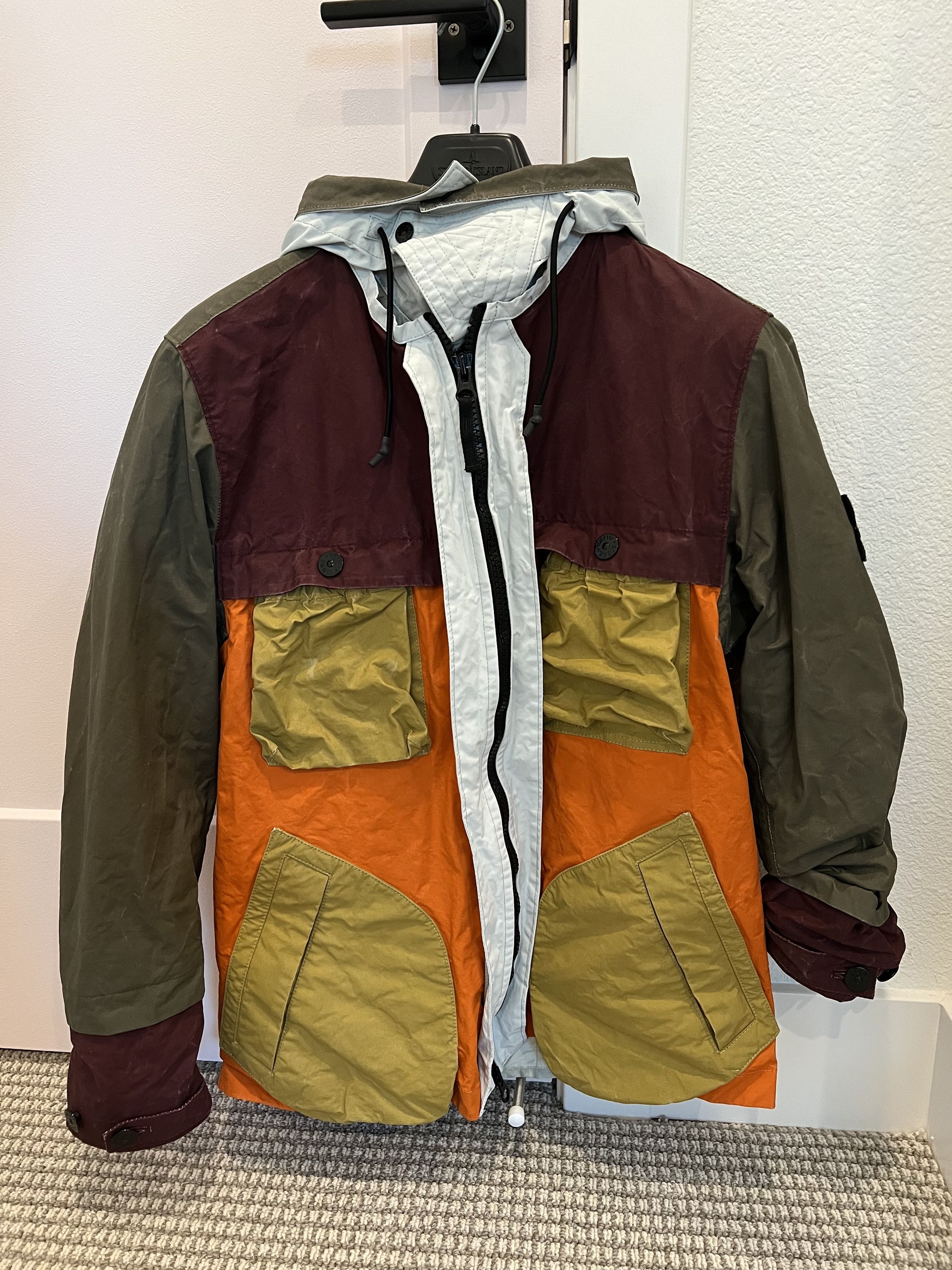 Stone Island Tela Placcata Bicolore Jacket | Grailed