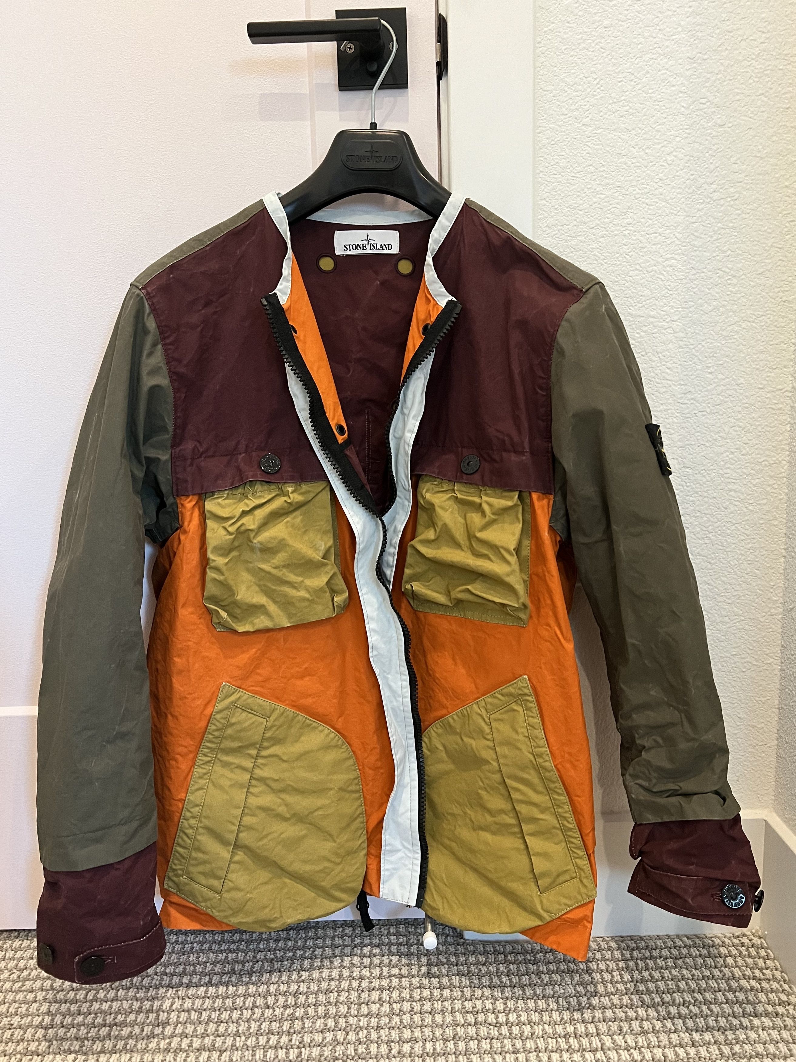 Stone Island Tela Placcata Bicolore Jacket Size US M / EU 48-50 / 2 - 10 Thumbnail