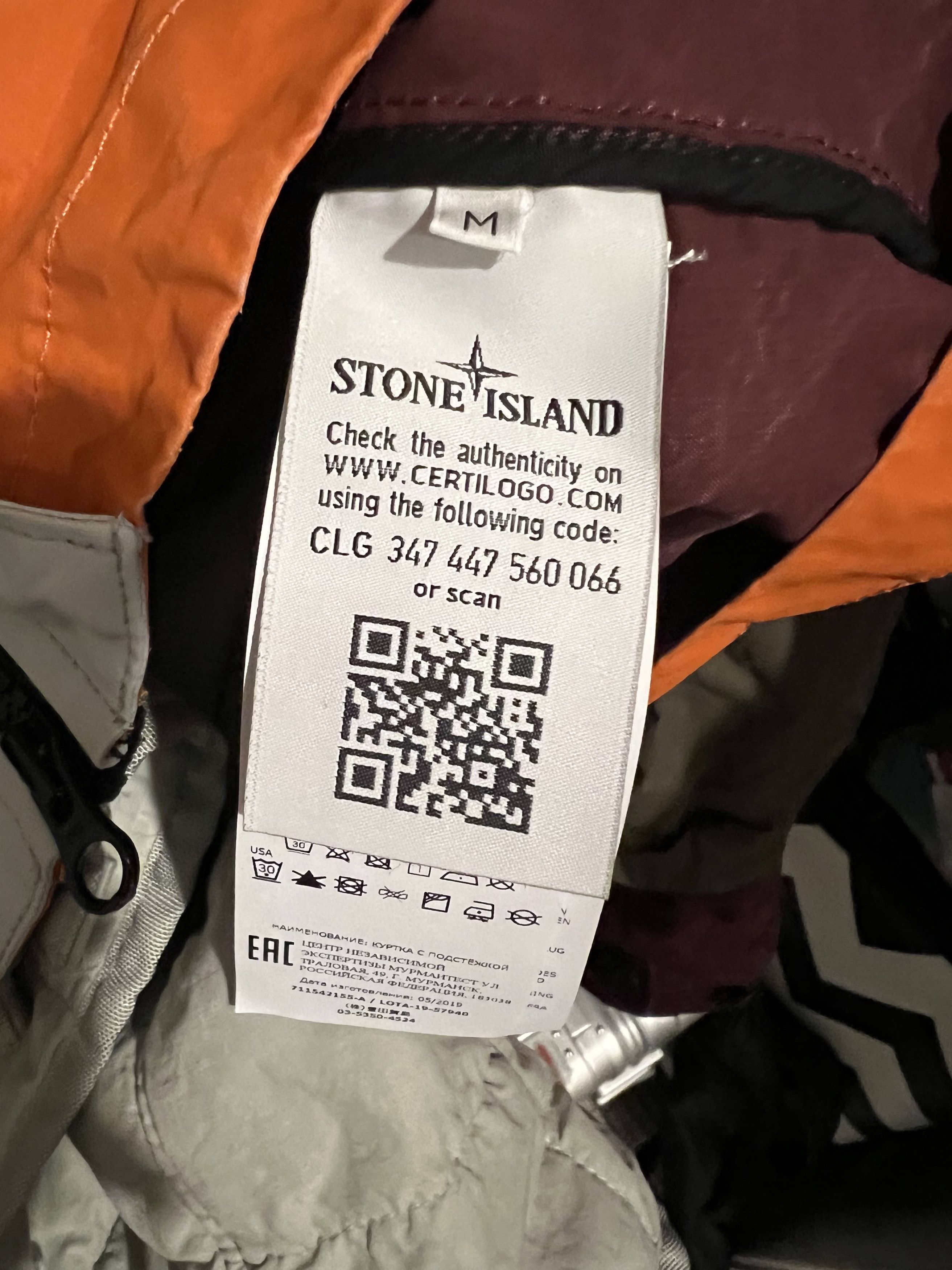 Stone Island Tela Placcata Bicolore Jacket Size US M / EU 48-50 / 2 - 12 Thumbnail