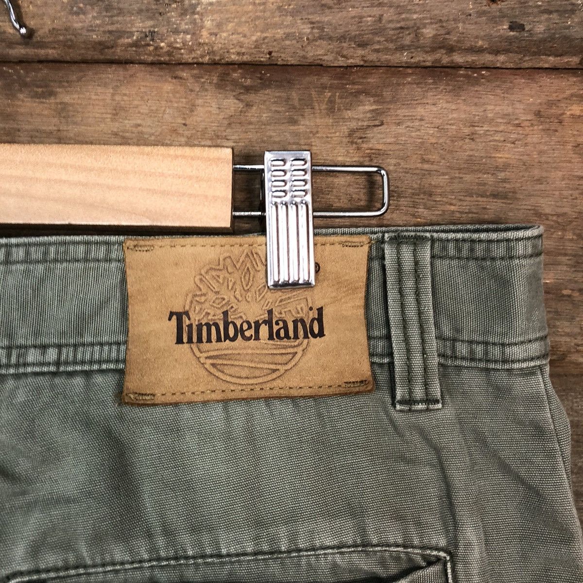 Timberland DL Timberland Green multipocket tactical Cargo Pants #2355 Size US 34 / EU 50 - 17 Thumbnail