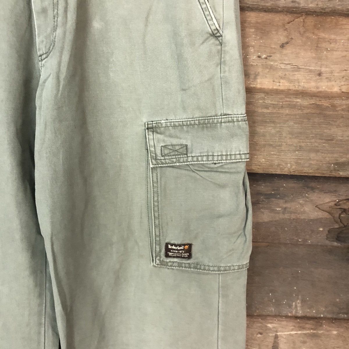 Timberland DL Timberland Green multipocket tactical Cargo Pants #2355 Size US 34 / EU 50 - 7 Thumbnail