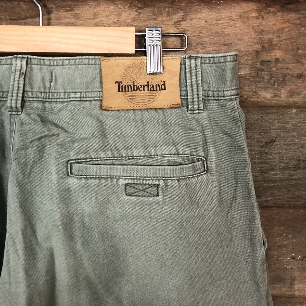 Timberland DL Timberland Green multipocket tactical Cargo Pants #2355 Size US 34 / EU 50 - 16 Thumbnail
