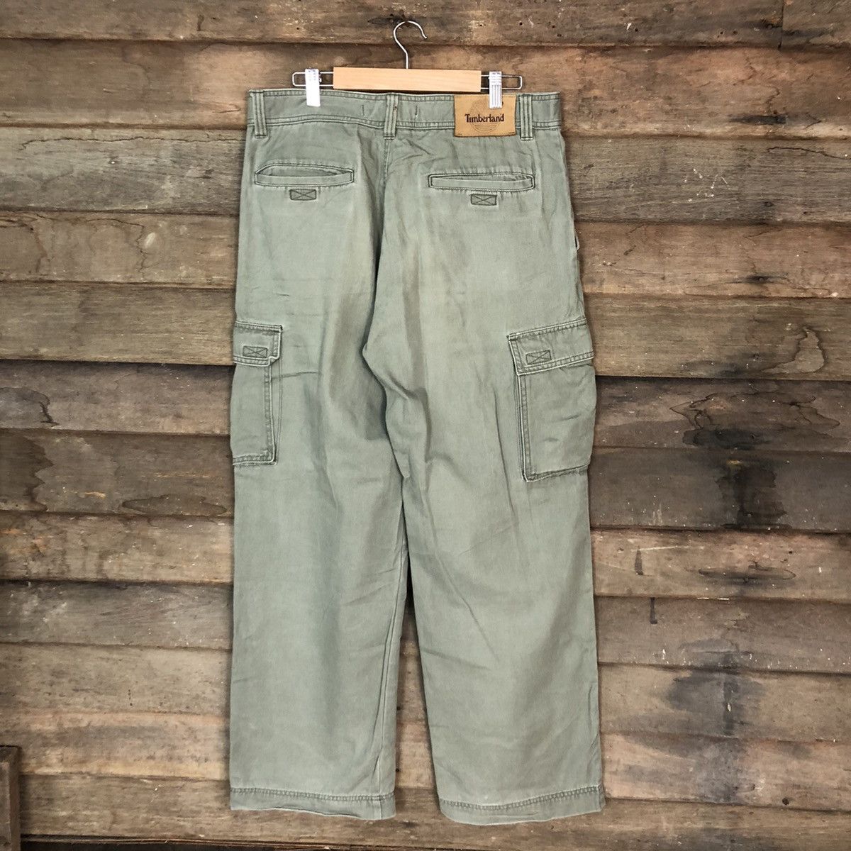Timberland DL Timberland Green multipocket tactical Cargo Pants #2355 Size US 34 / EU 50 - 12 Thumbnail