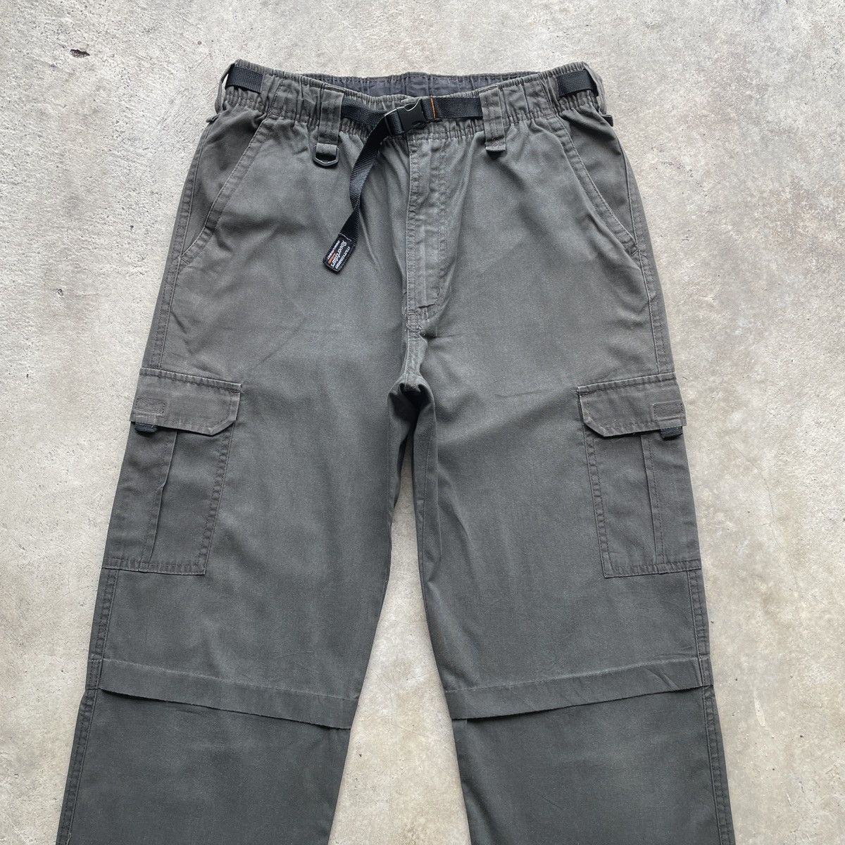 Japanese Brand × Voodoo Tactical Japanese Brand Spring Waist Cargo Pants Faded Tactical Size US 31 - 2 Thumbnail