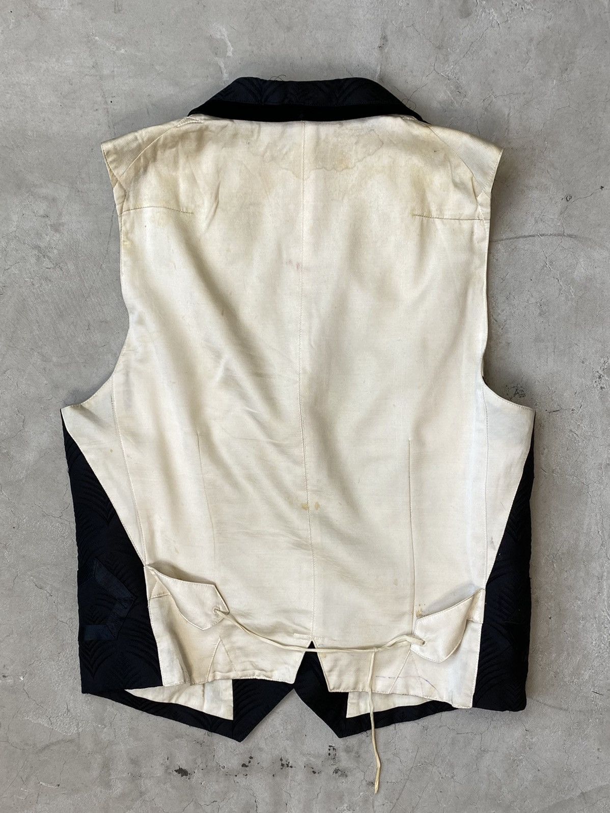 Number (N)ine SS/09 N(N) Silk Cashmere Tailored Vest Size US L / EU 52-54 / 3 - 2 Thumbnail