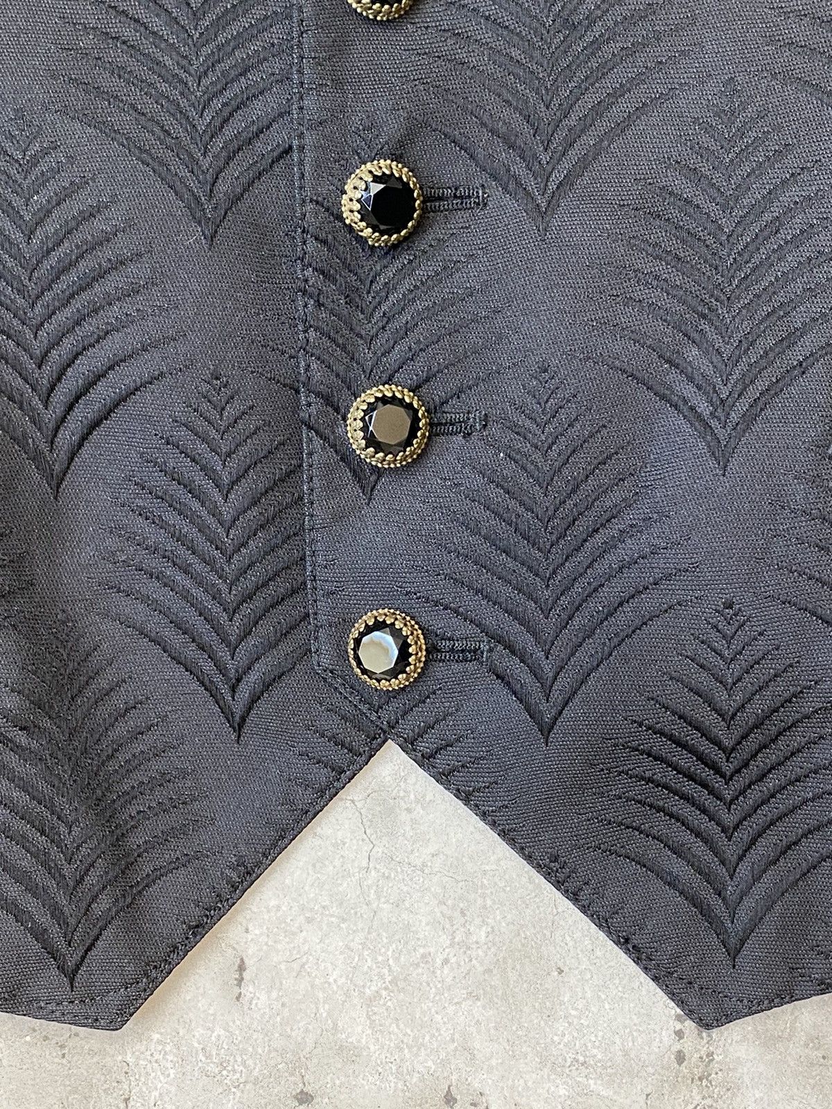 Number (N)ine SS/09 N(N) Silk Cashmere Tailored Vest Size US L / EU 52-54 / 3 - 6 Thumbnail