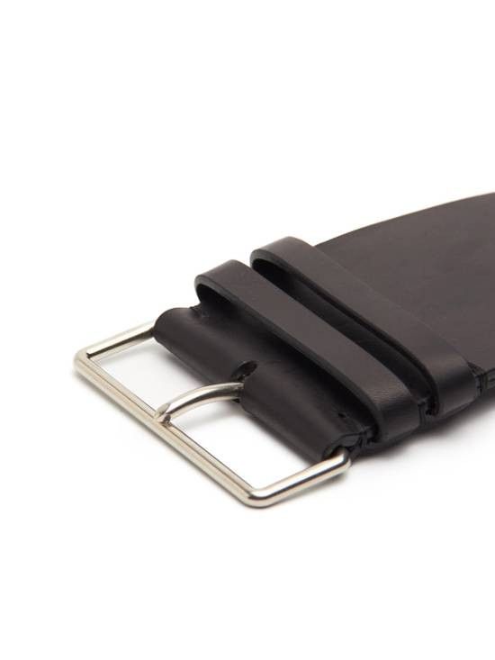 Yohji Yamamoto NEW! Wide leather belt.Like Rick Owens or GUIDI Size ONE SIZE - 2 Thumbnail
