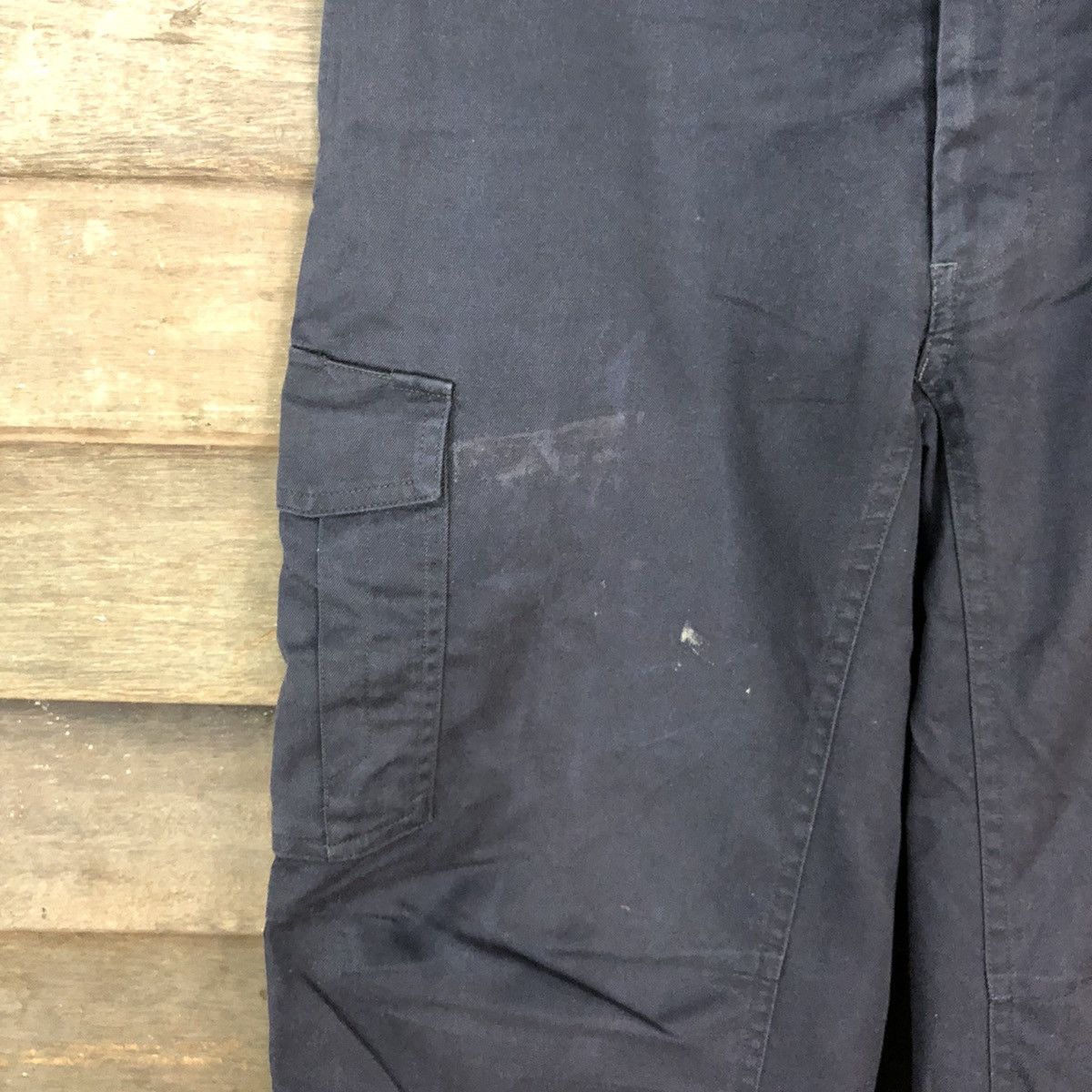 Japanese Brand Double X Achon Blue multipocket tactical Cargo pants #2369 Size US 34 / EU 50 - 6 Thumbnail