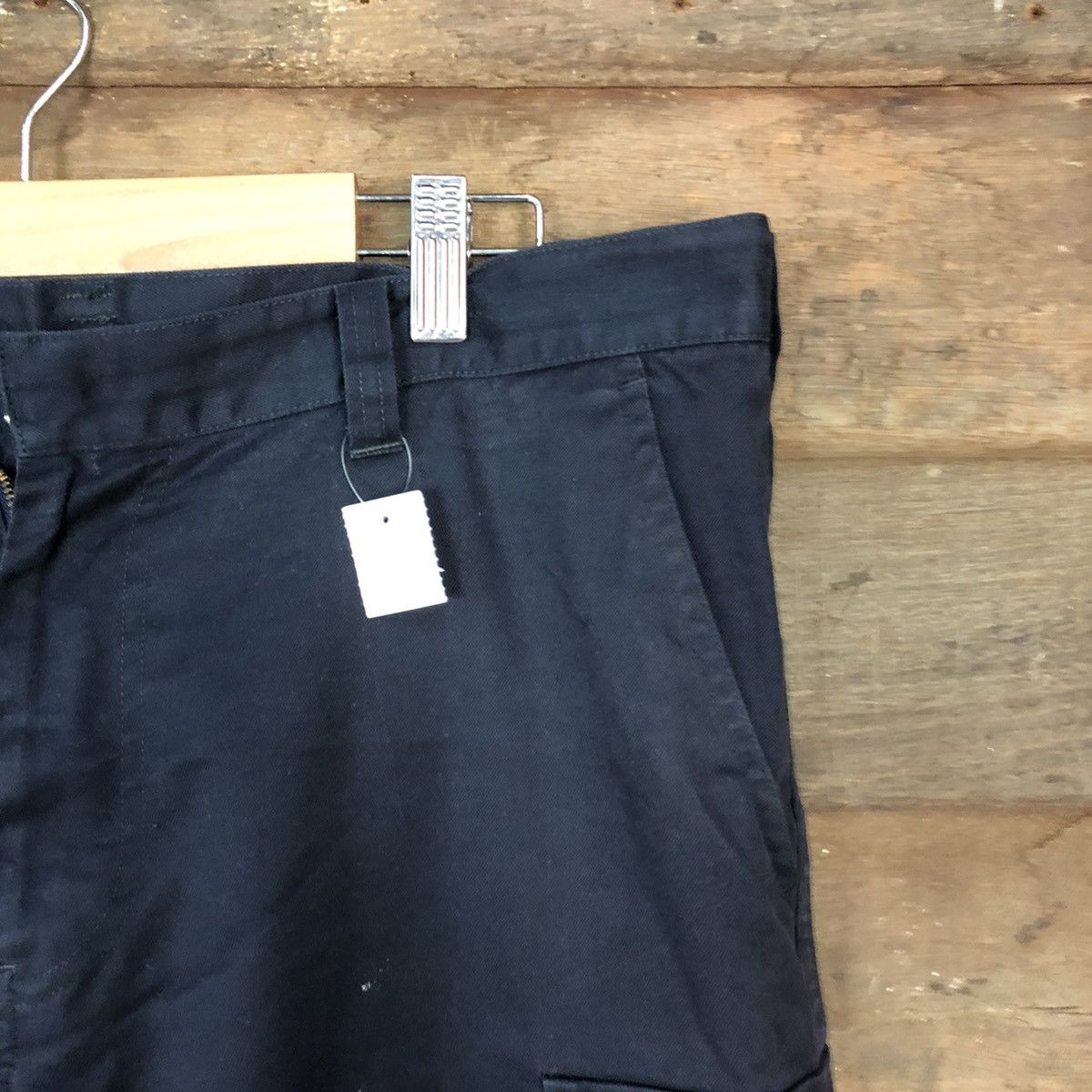 Japanese Brand Double X Achon Blue multipocket tactical Cargo pants #2369 Size US 34 / EU 50 - 5 Thumbnail