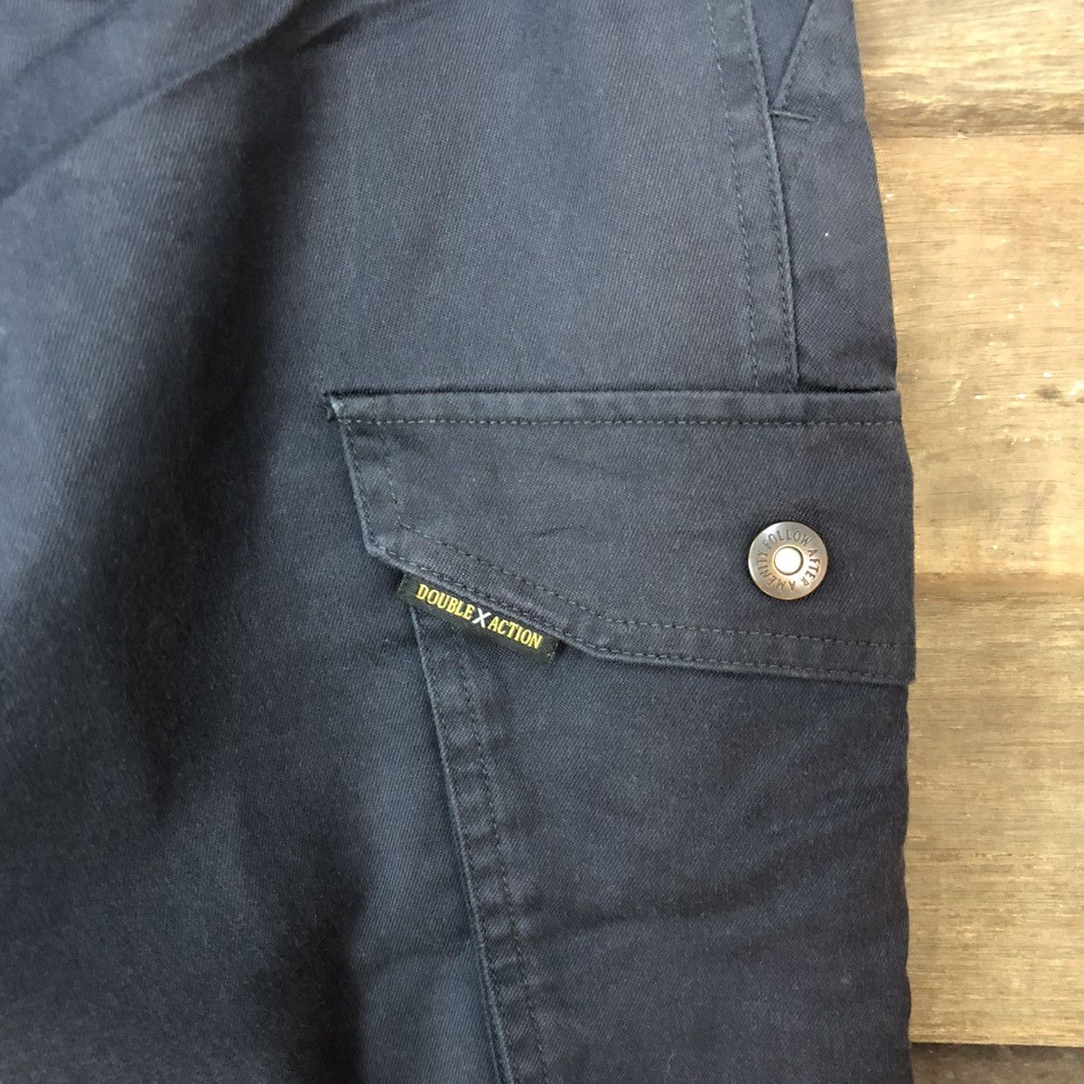 Japanese Brand Double X Achon Blue multipocket tactical Cargo pants #2369 Size US 34 / EU 50 - 16 Thumbnail