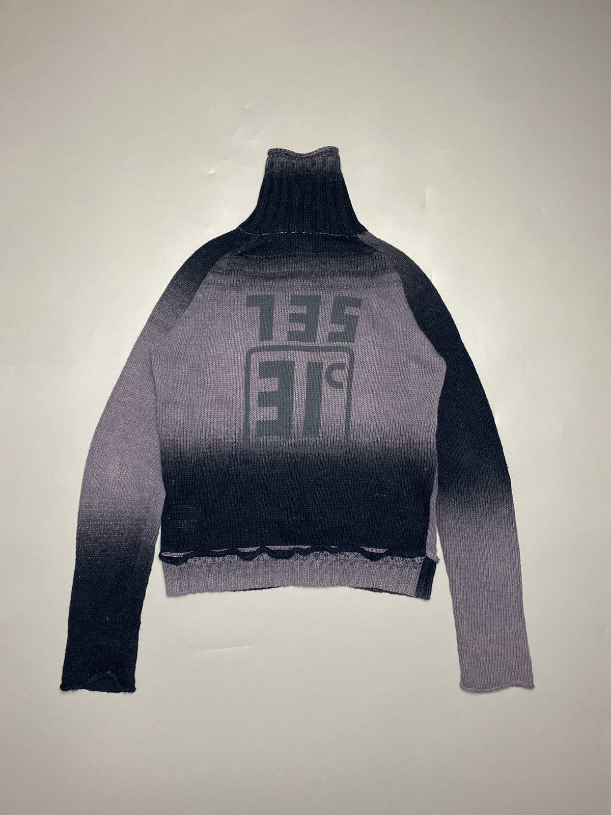 Diesel Diesel vintage knitted zip gradient designer sweater | Grailed