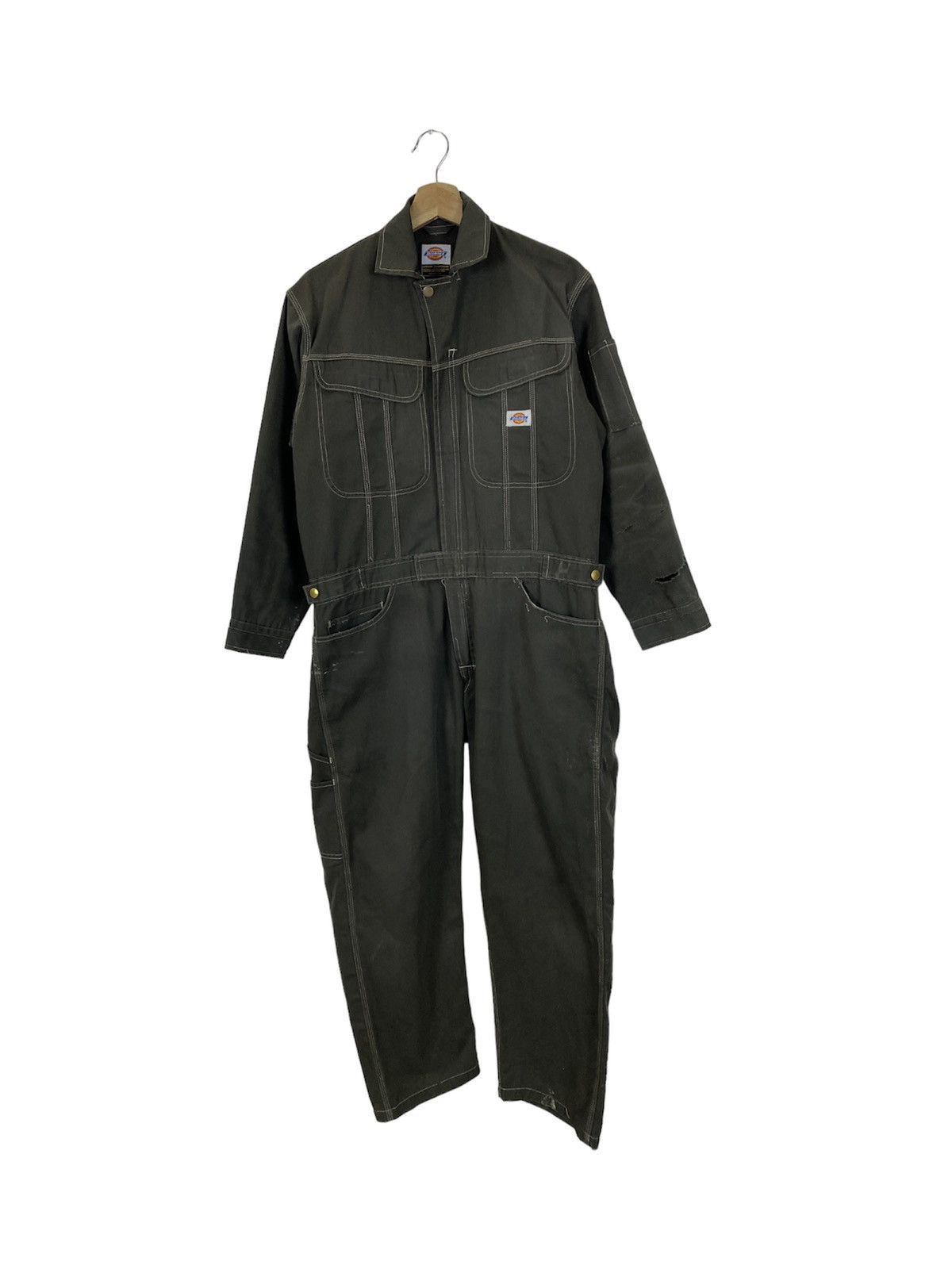 image of Dickies Workwear Coverall Black Sizing M, Men's (Size 32)
