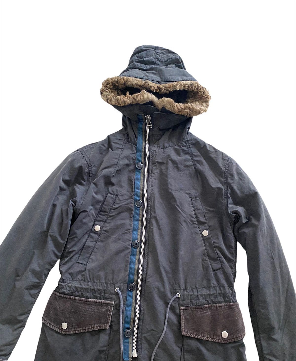 Jun Takahashi × Undercover × Vintage UU by Jun Takahashi 🇯🇵 Parka Jacket Hoodie Military desgin Size US S / EU 44-46 / 1 - 4 Thumbnail