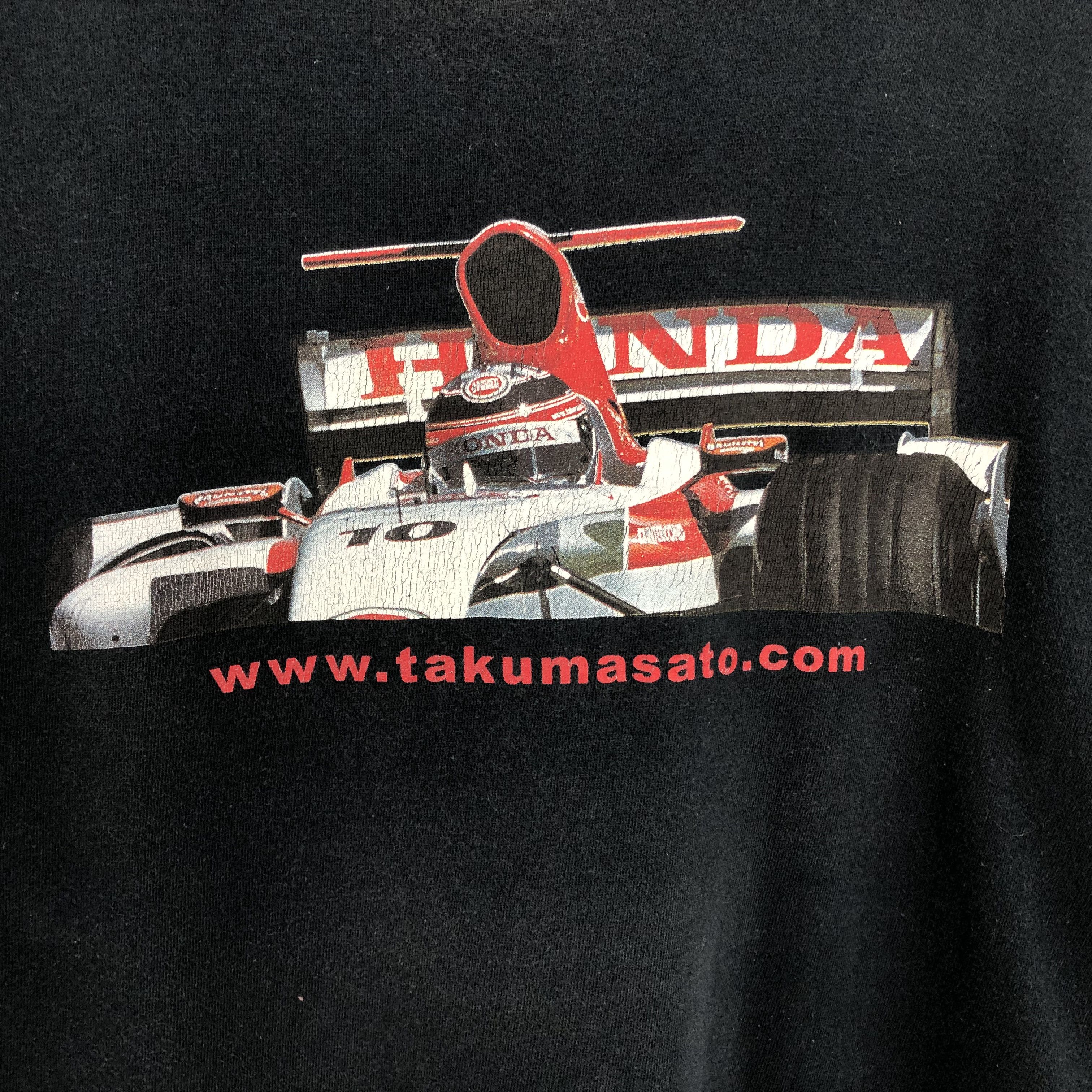 Honda × Vintage Vintage Honda Ferrari Design Tshirt Size US L / EU 52-54 / 3 - 2 Thumbnail