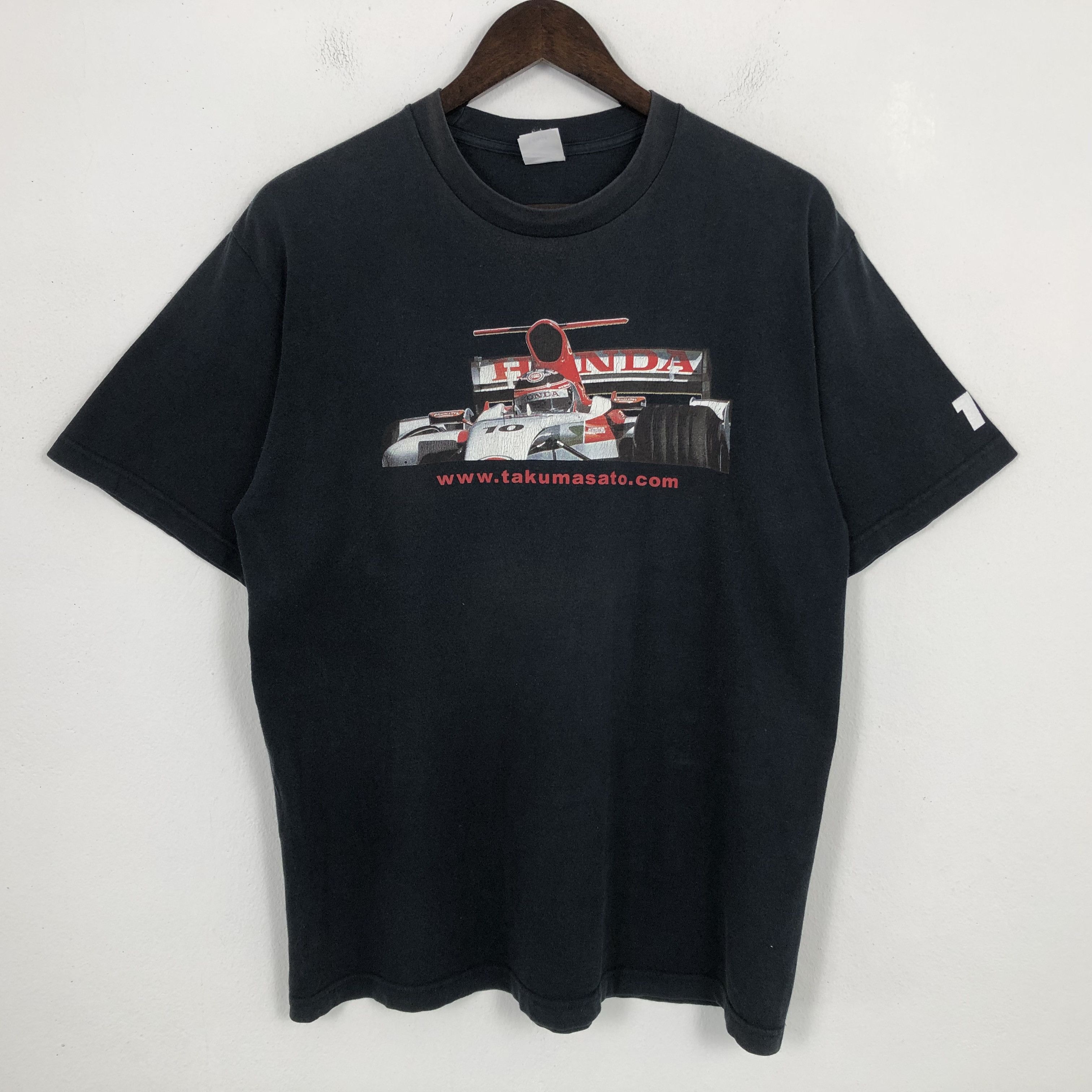 Vintage Honda Ferrari Design Tshirt