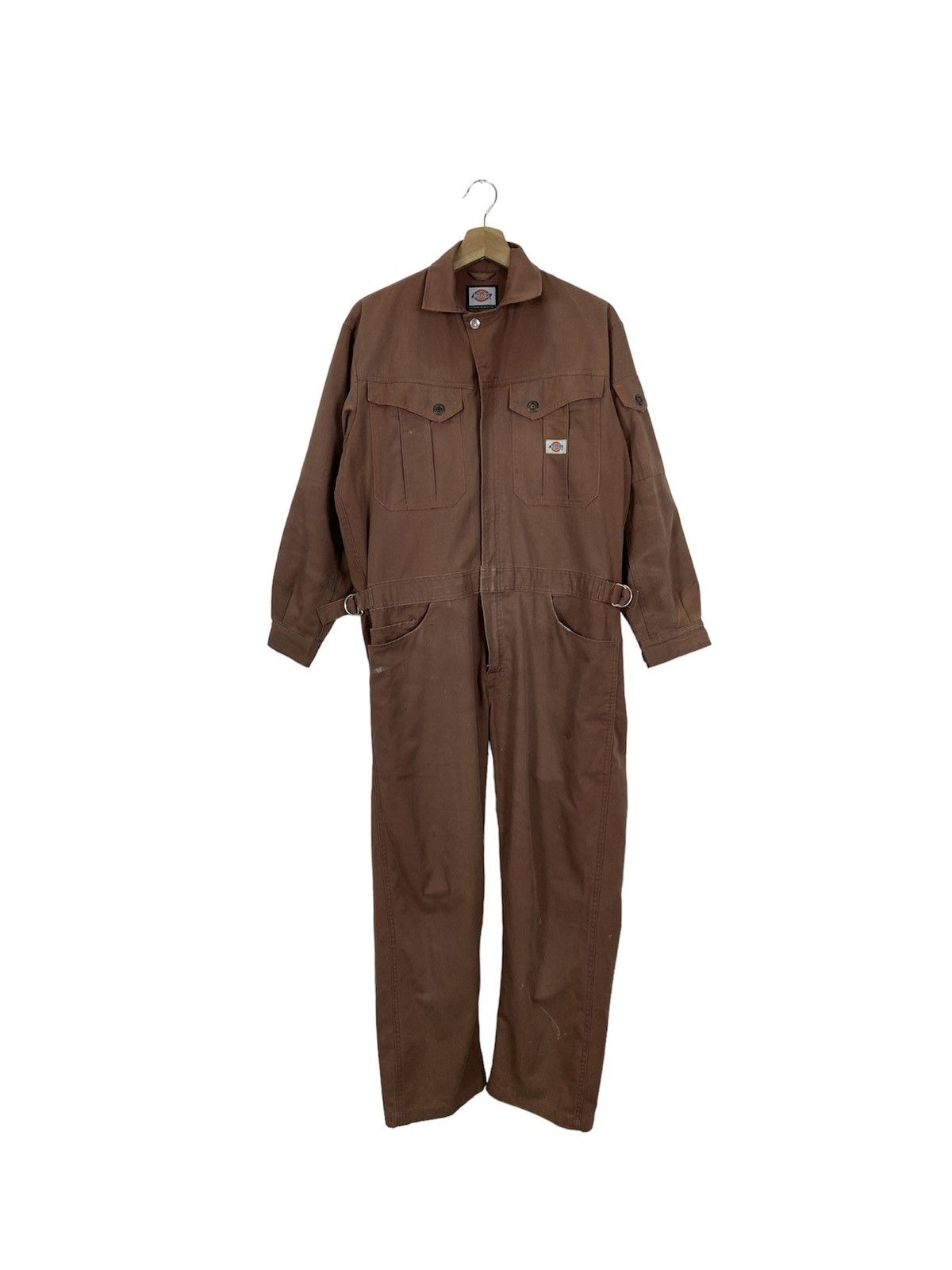 image of Dickies Workwear Coverall Brown Sizing M, Men's (Size 32)
