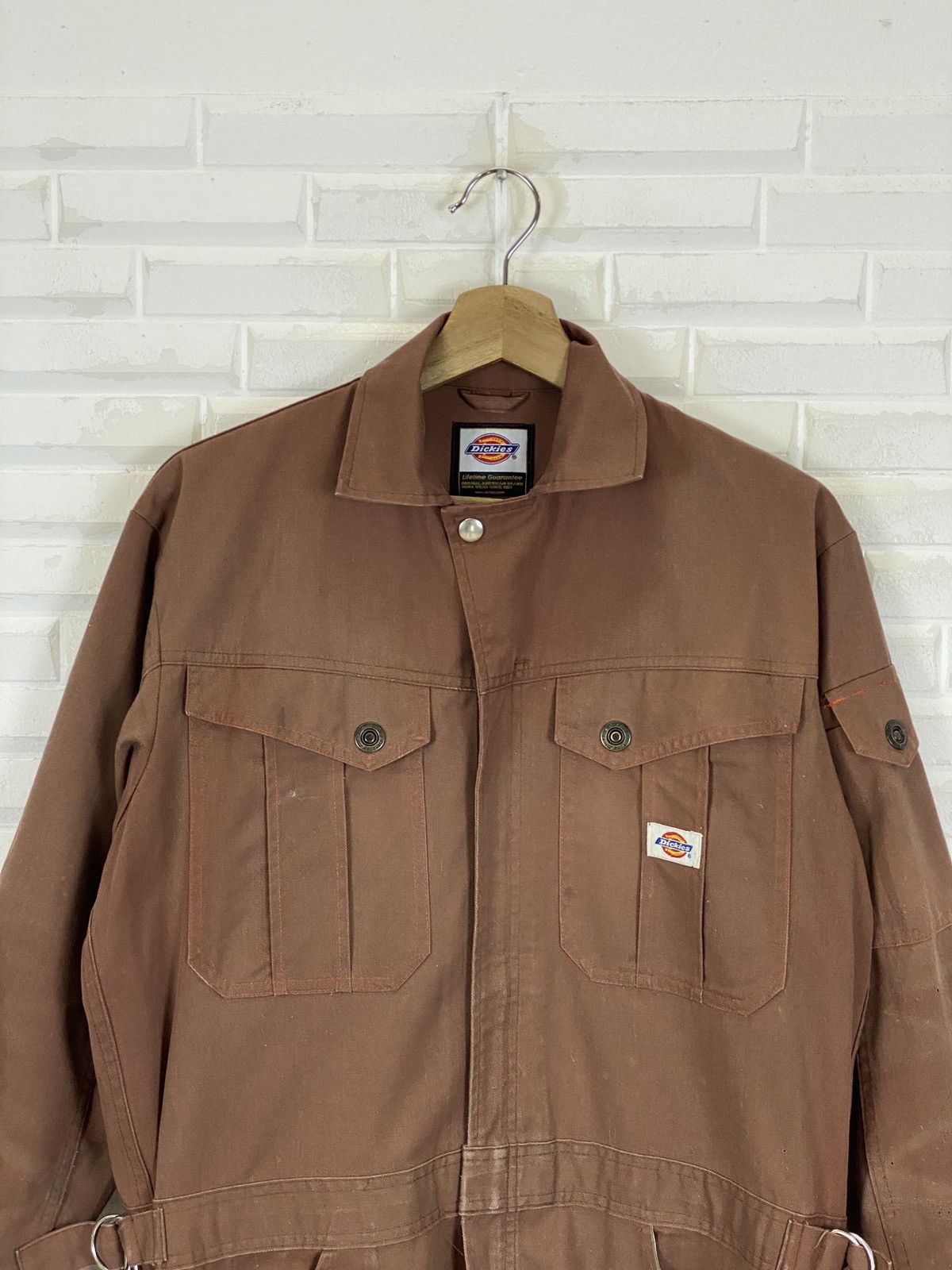 Dickies Dickies Workwear Coverall Brown Sizing M Size US 32 / EU 48 - 4 Thumbnail