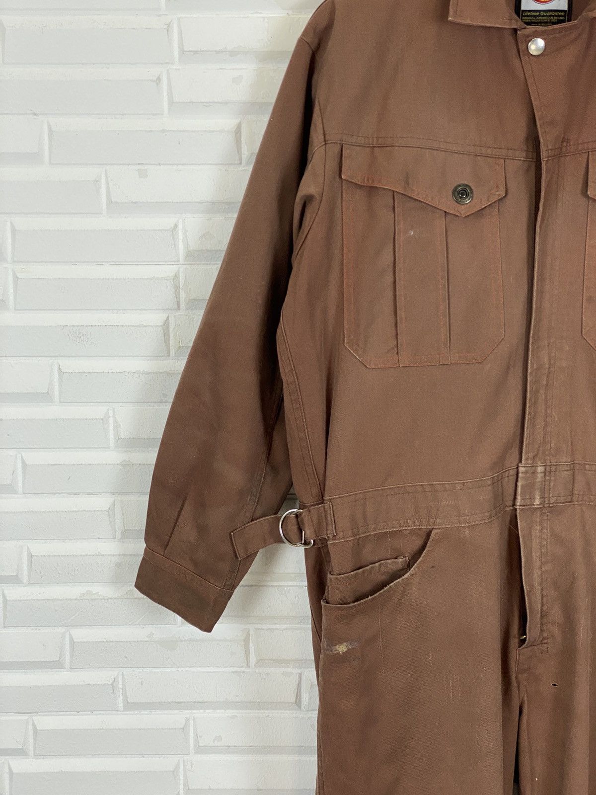 Dickies Dickies Workwear Coverall Brown Sizing M Size US 32 / EU 48 - 3 Thumbnail