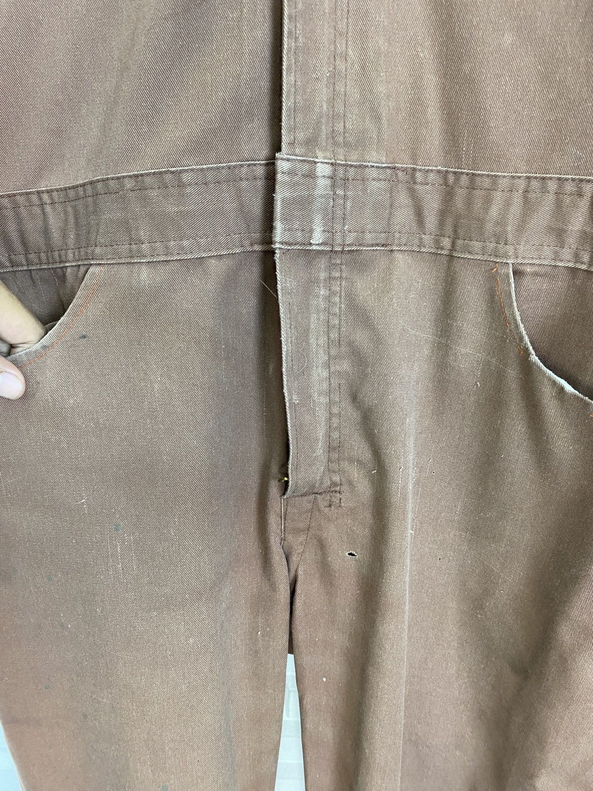 Dickies Dickies Workwear Coverall Brown Sizing M Size US 32 / EU 48 - 8 Thumbnail