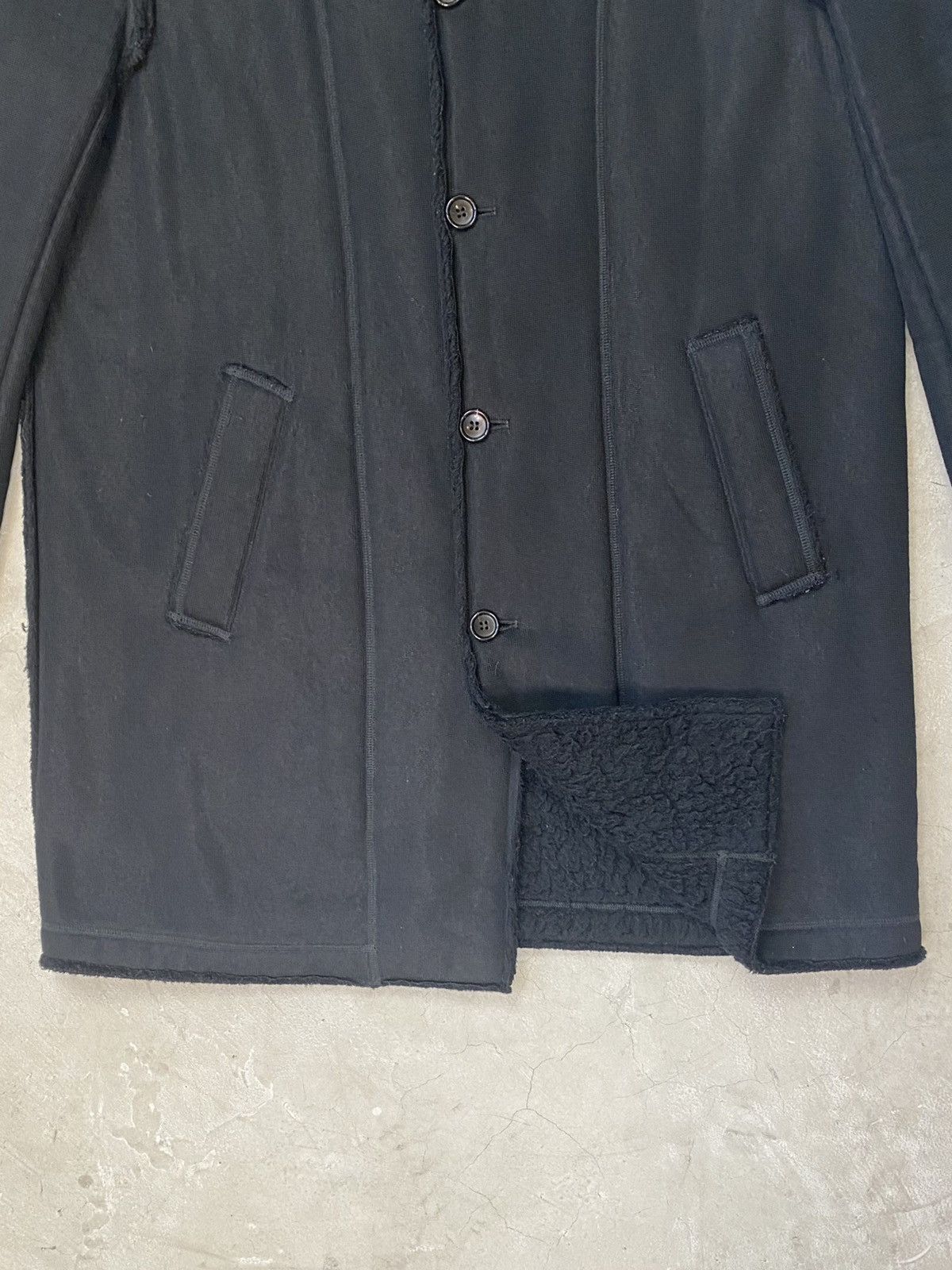 Junya Watanabe 2003 Junya Watanabe Wool Blend Sherpa Long Overcoat Size US L / EU 52-54 / 3 - 6 Thumbnail