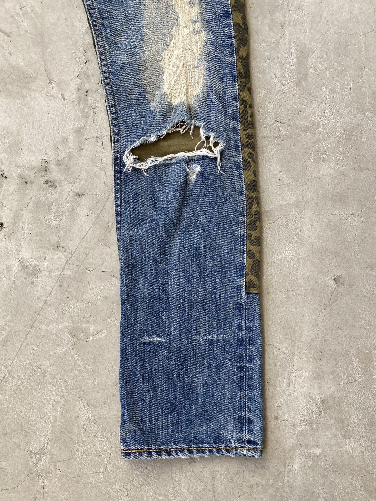 Hysteric Glamour Hysteric Glamour Rebuild Denims Size US 26 / EU 42 - 4 Thumbnail