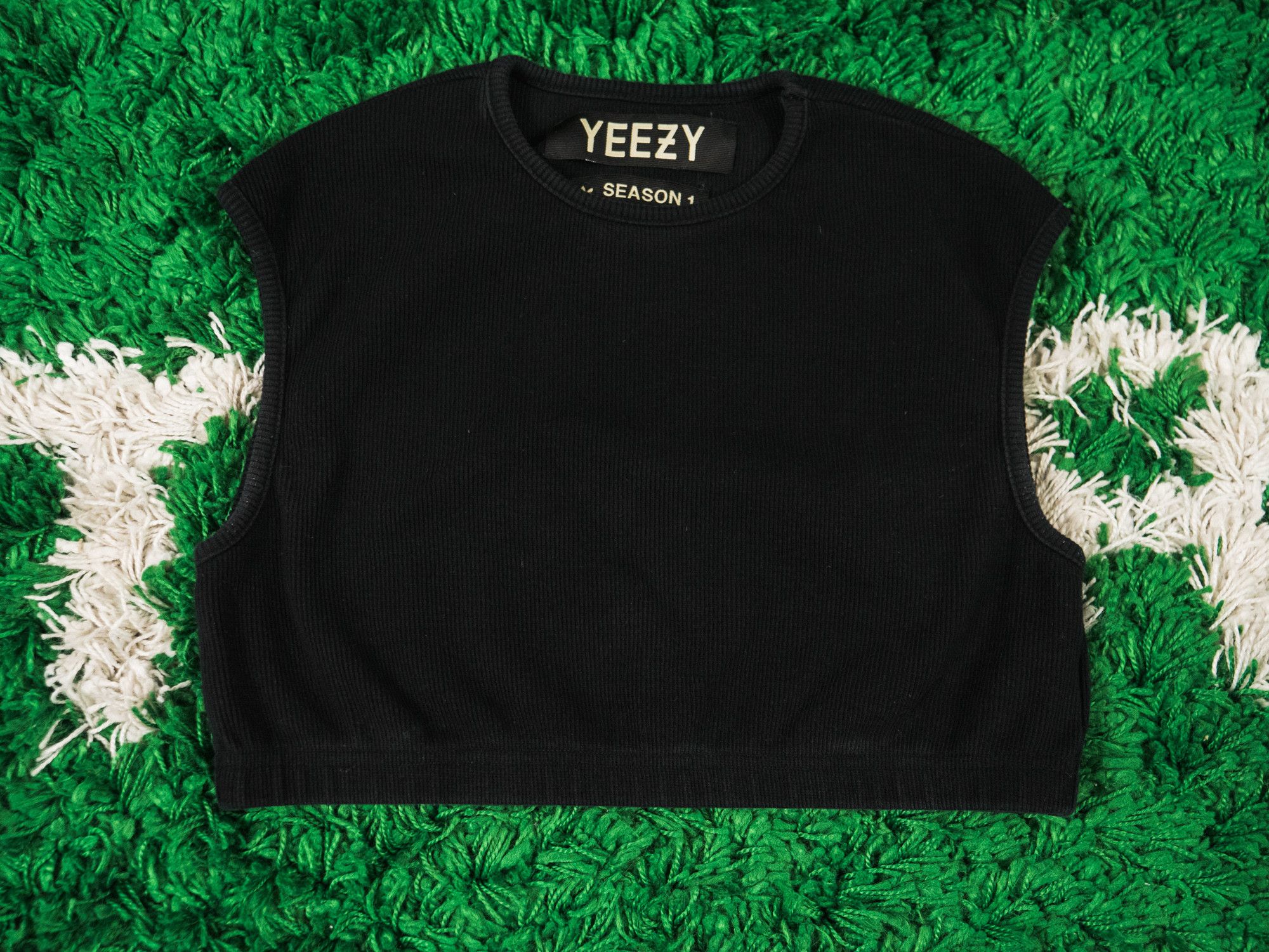 Yeezy YEEZY SEASON 1 WOMEN'S RIB CROP TOP KIM KARDASHIAN Size M / US 6-8 / IT 42-44 - 3 Thumbnail