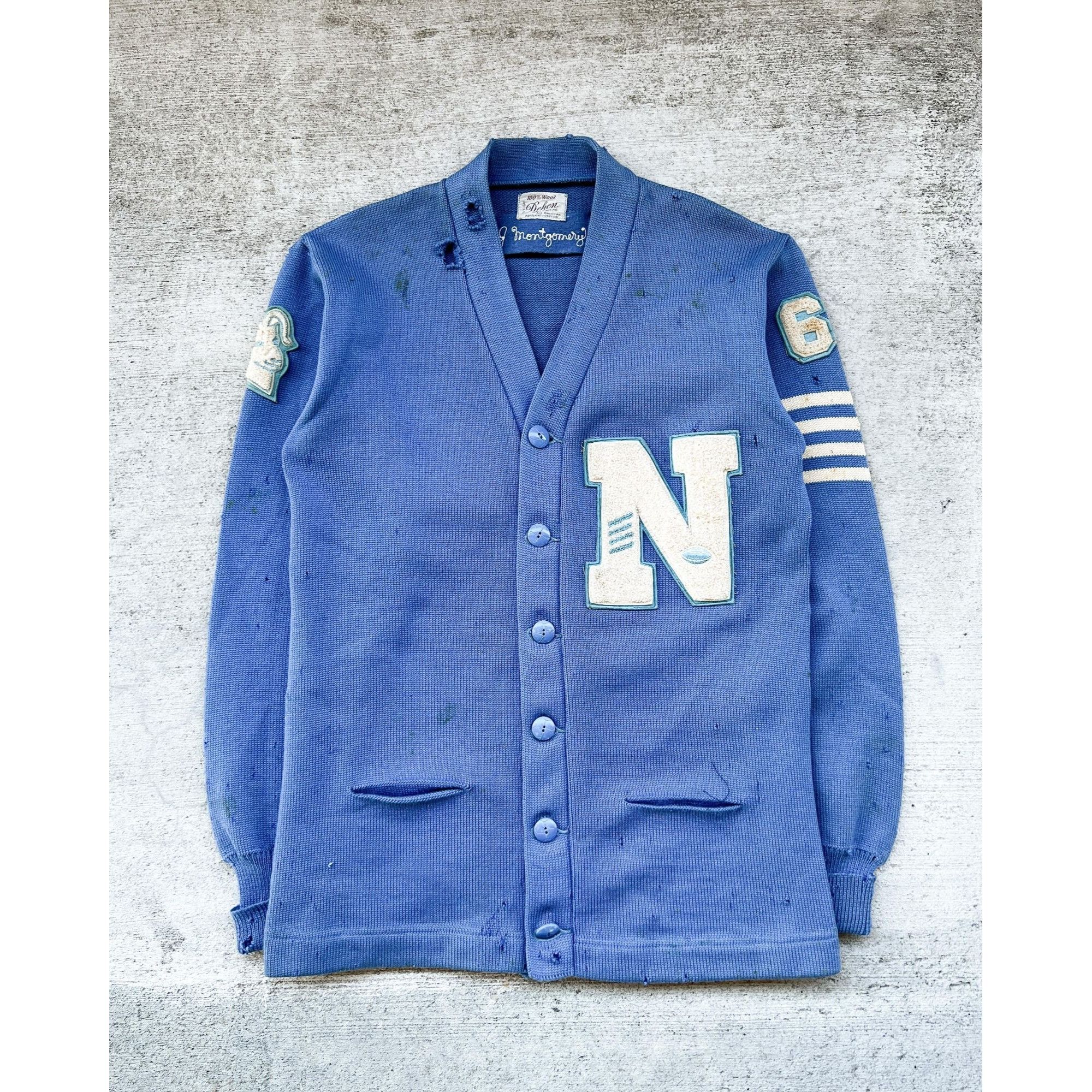 1960s Distressed Blue 