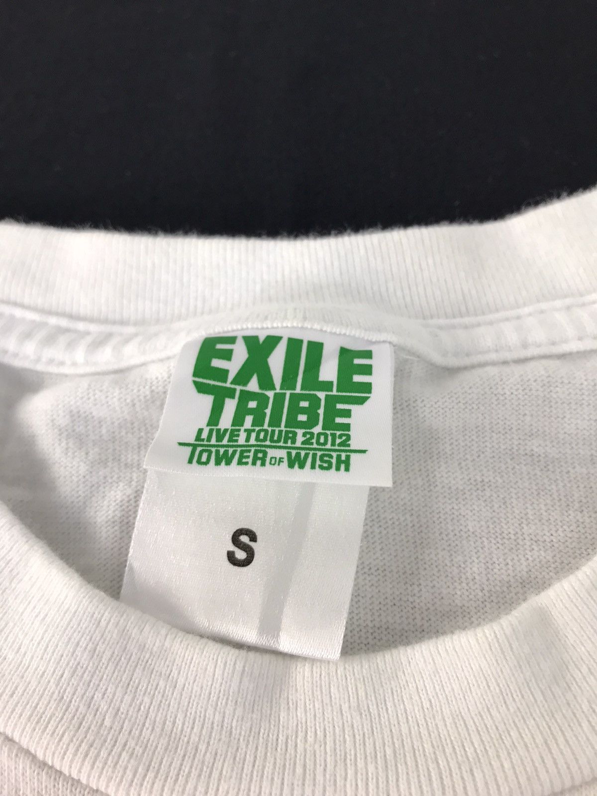 Japanese Brand × Vintage Exiles Tribe Live Tour Of Wish 2012 List Band Tee K2189j Size US S / EU 44-46 / 1 - 5 Thumbnail