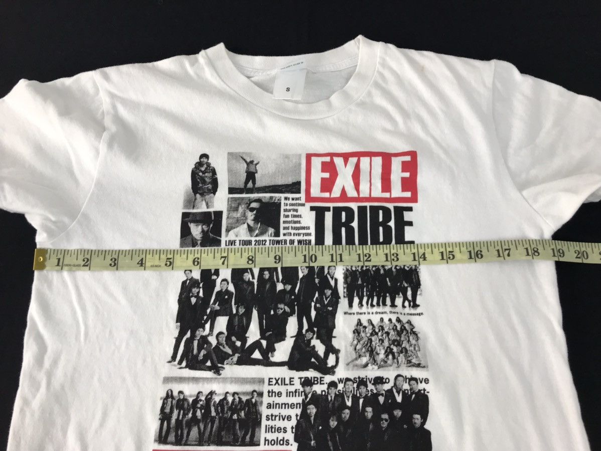 Japanese Brand × Vintage Exiles Tribe Live Tour Of Wish 2012 List Band Tee K2189j Size US S / EU 44-46 / 1 - 8 Thumbnail