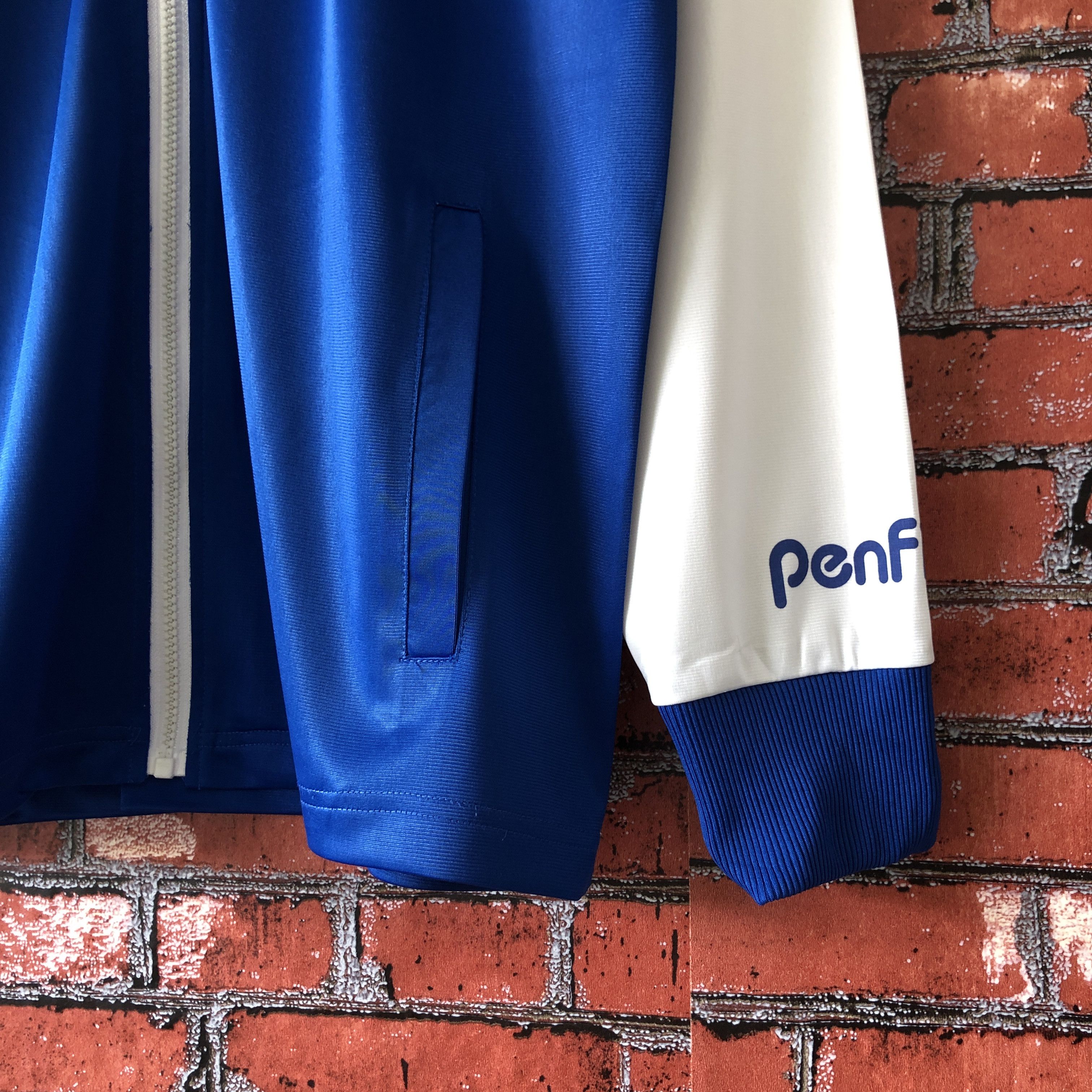 Penfield Penfield Spell Out Big Logo Blue Raglan Track Jacket Size US M / EU 48-50 / 2 - 4 Thumbnail